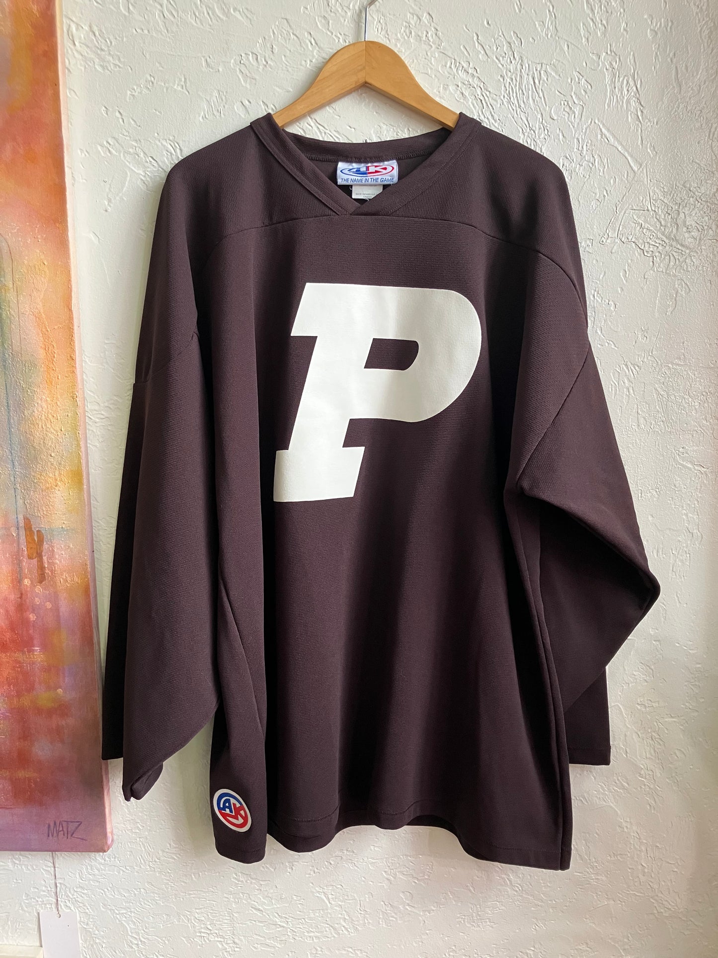 Brown P Jersey Vintage XL