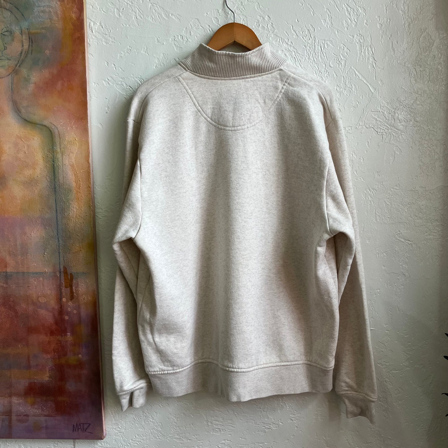 Orvis Outdoor Pullover Jacket Beige XL
