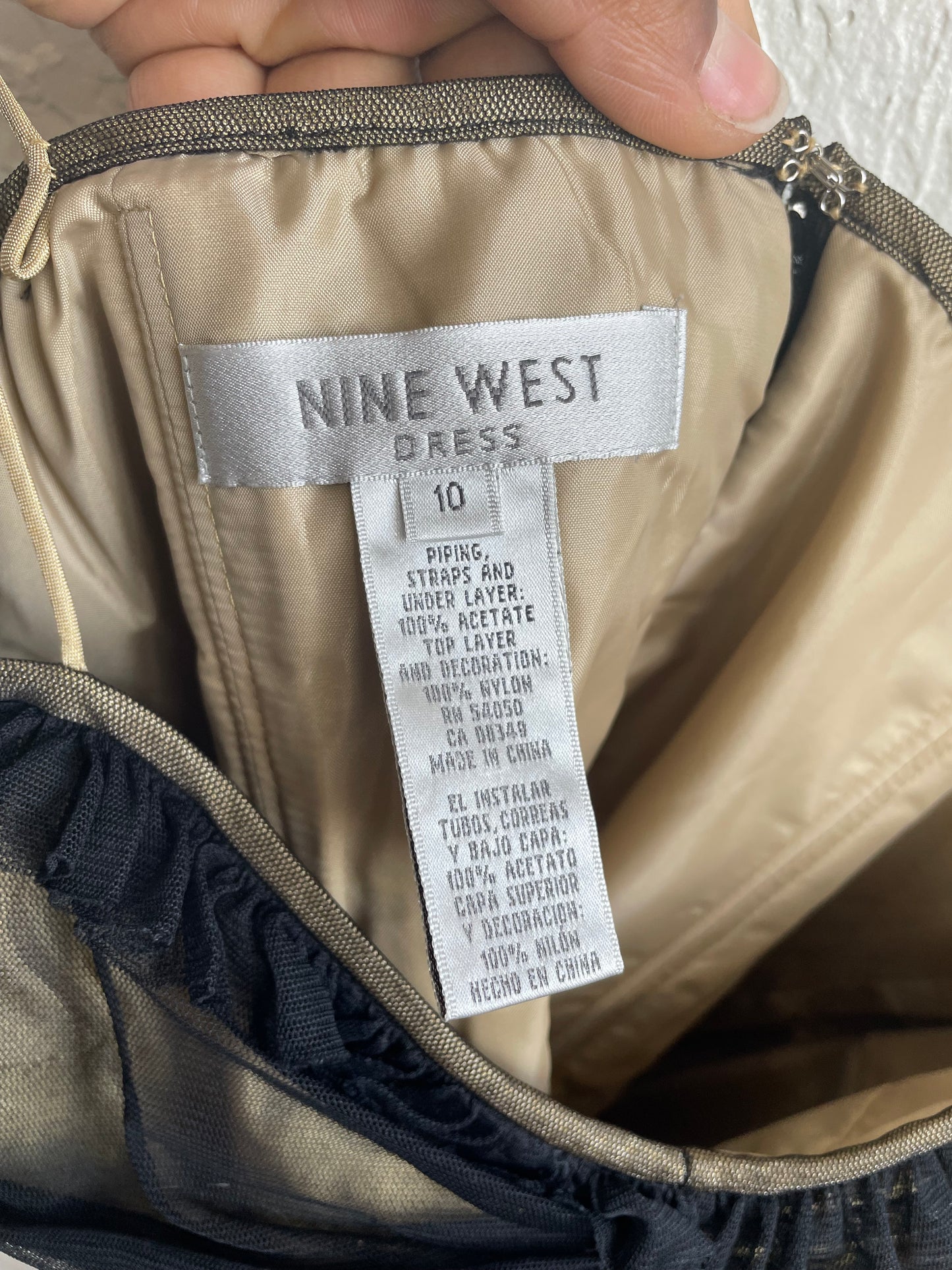 Nine West Cropped Corset Top NWT | Size 10