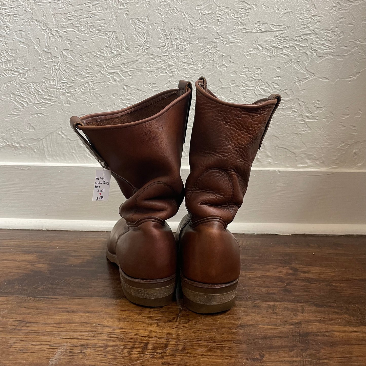 Red Wing Leather Riding Boots 1990s | Size 11
