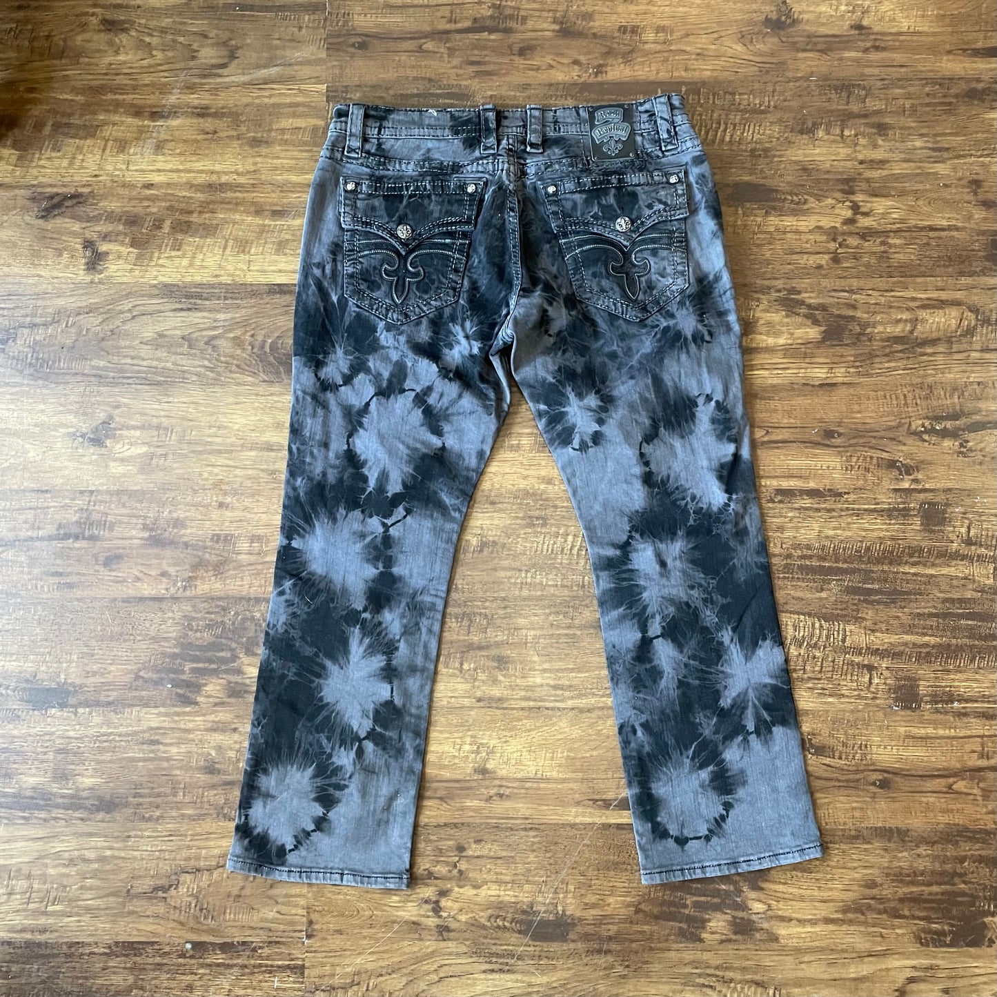 Y2K Rock Revival Tye Dye Jeans 40 x 32