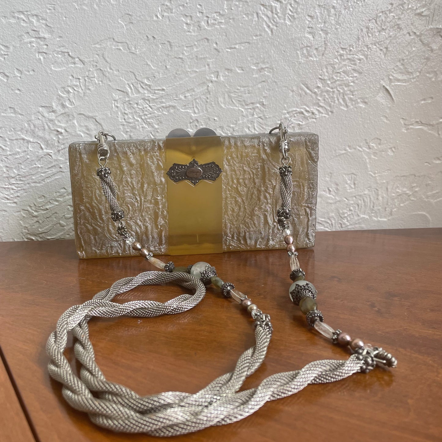 Maya Evangelista Hard Resin CrossBody Bag