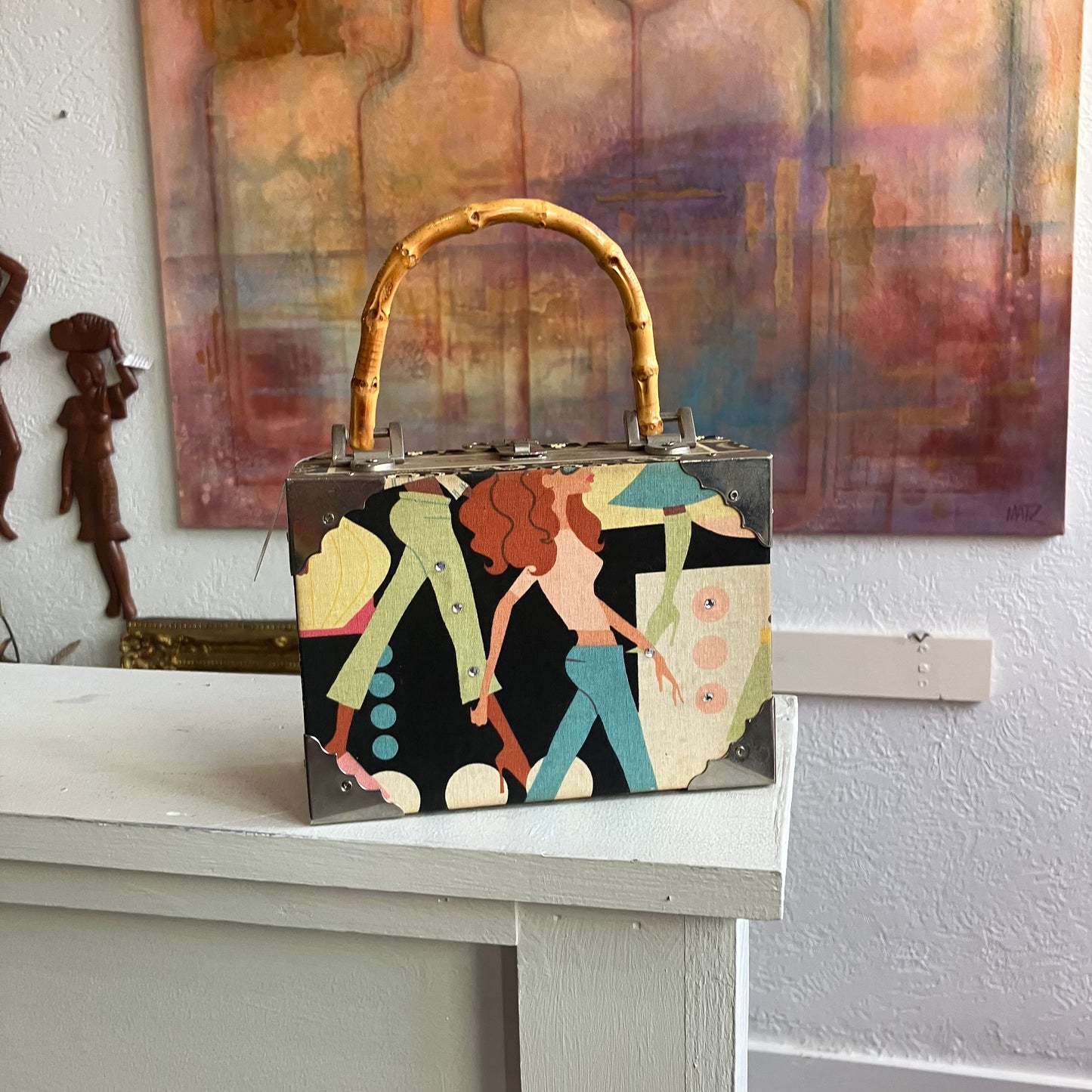 Repurpose Cigar Box Purse