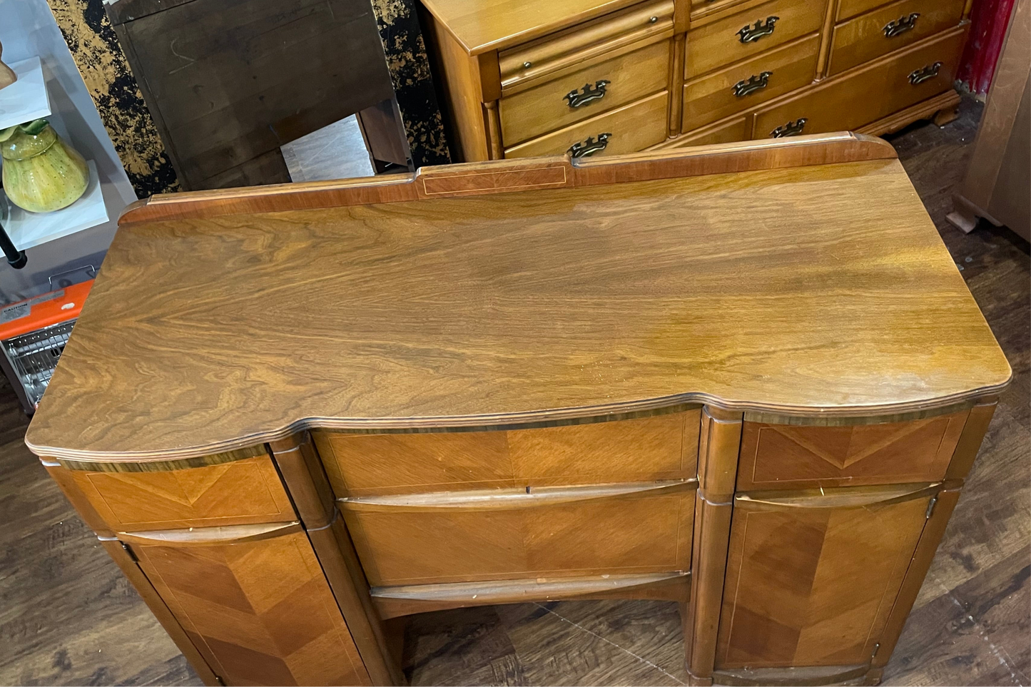Art Deco Waterfall Desk 1940’s