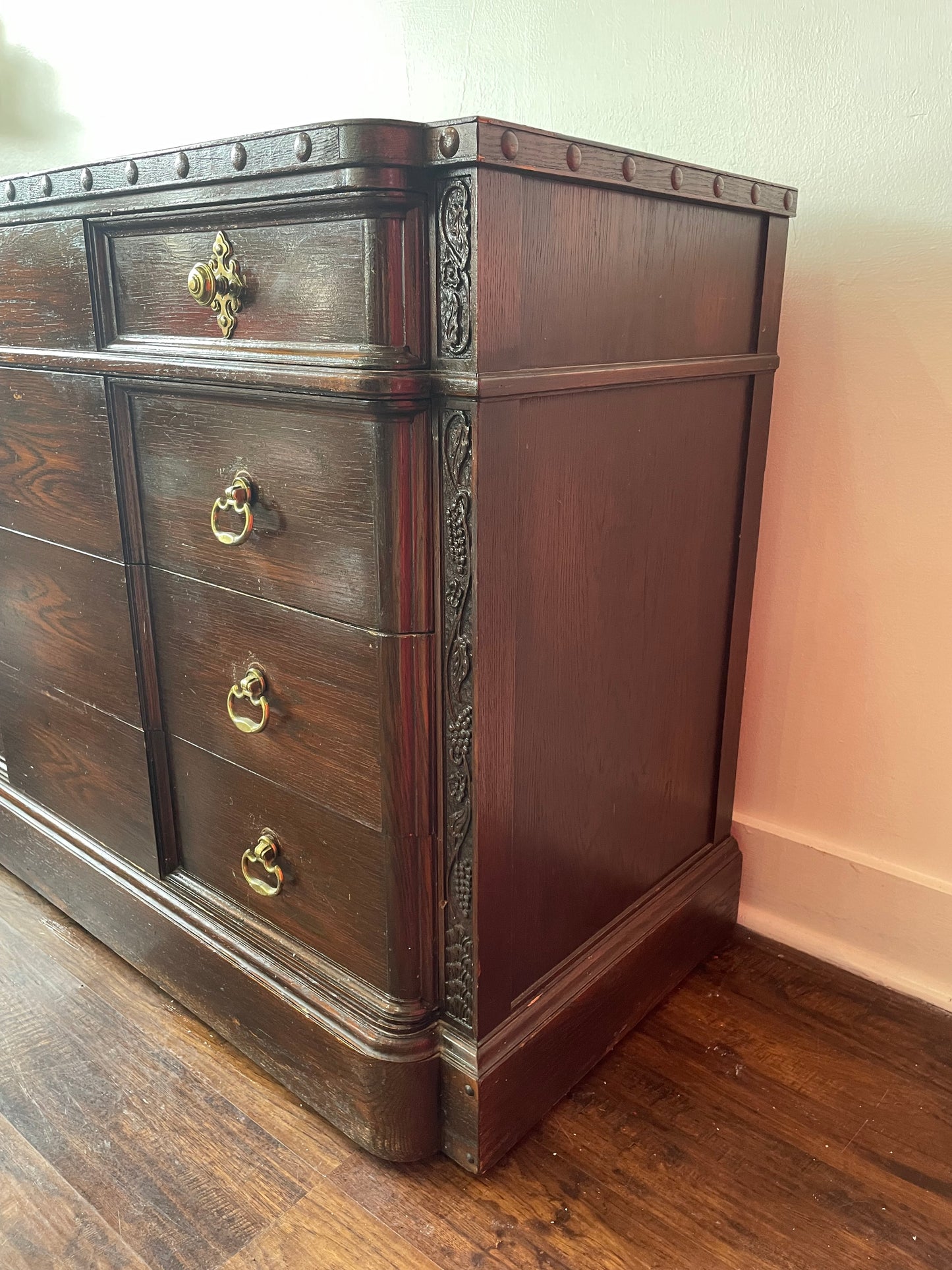 Refirbished Antique Oak Buffet