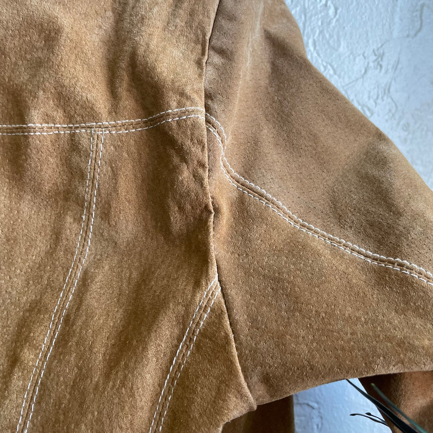 Y2K Leather Wilsons Suede Jacket | Large