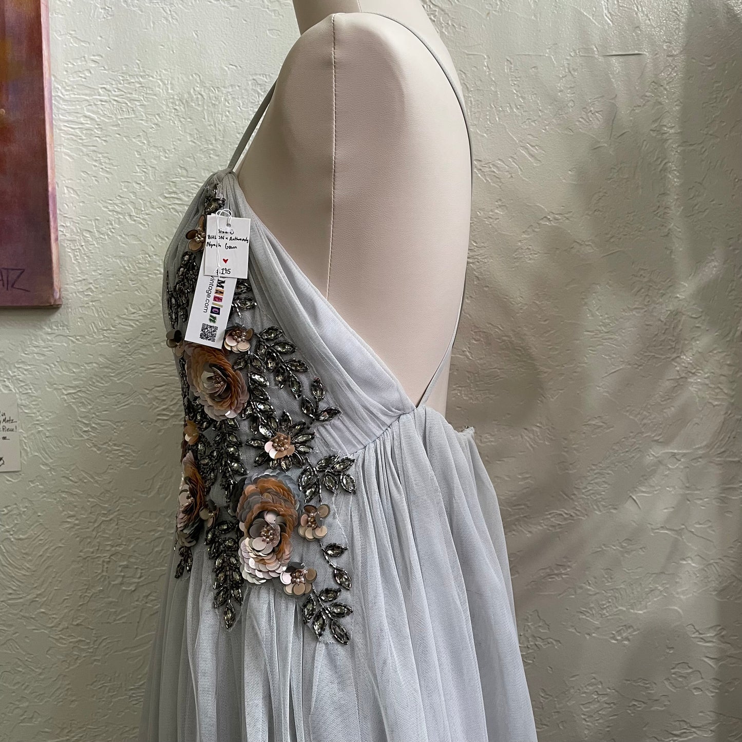 BHLDN x Anthropologie Nymph Gown | Size 0
