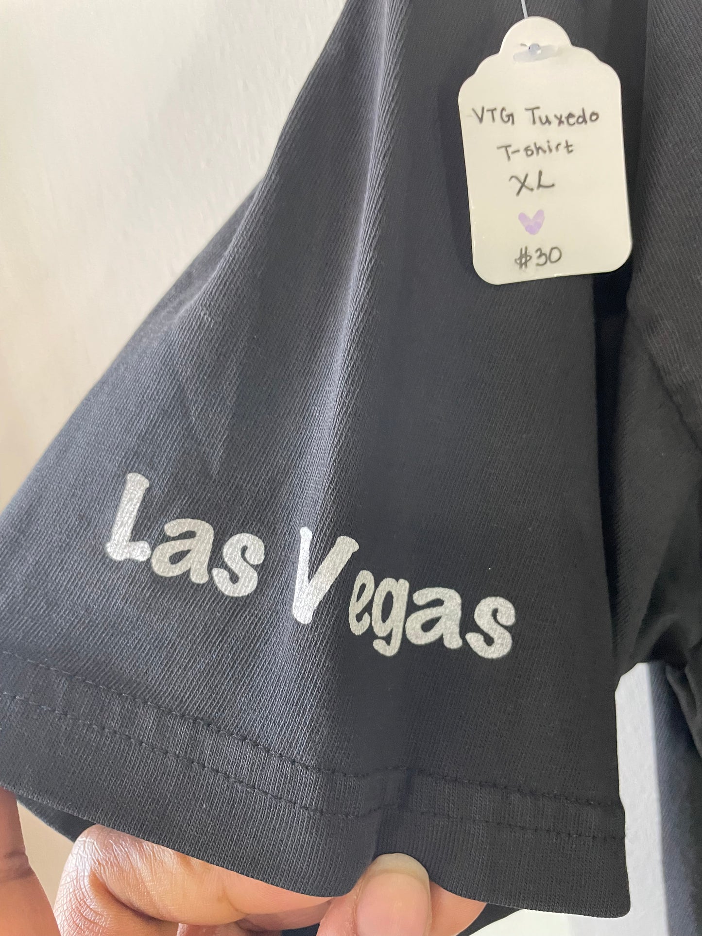 90s Tuxedo Tee • XL