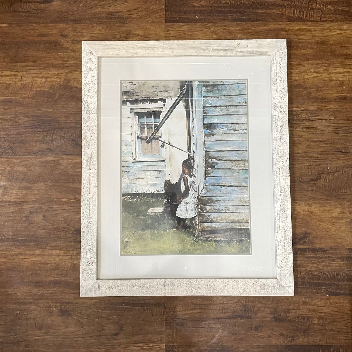 Stephen Scott Young "Her Cat" 1992 Framed Giclée 32 x 26