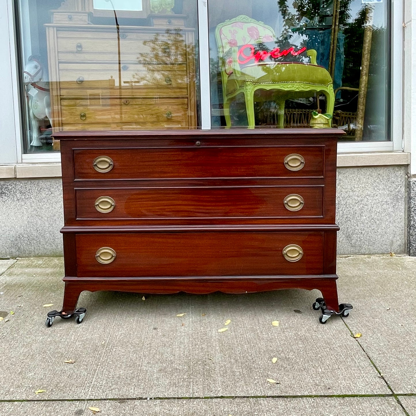 Vintage Lane Mahogany Cedar Chest