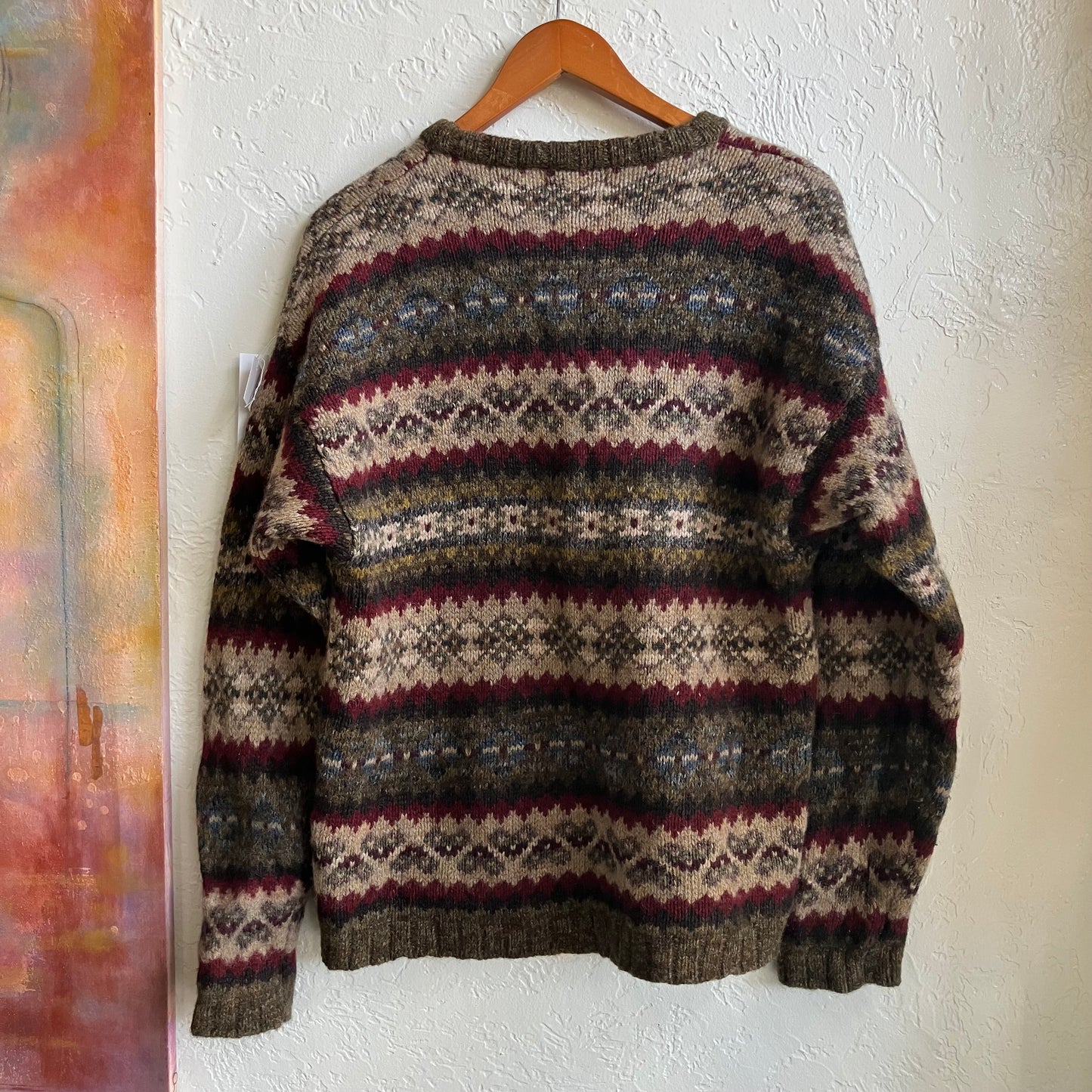 American Eagle Wool/Silk Sweater Men’s Large