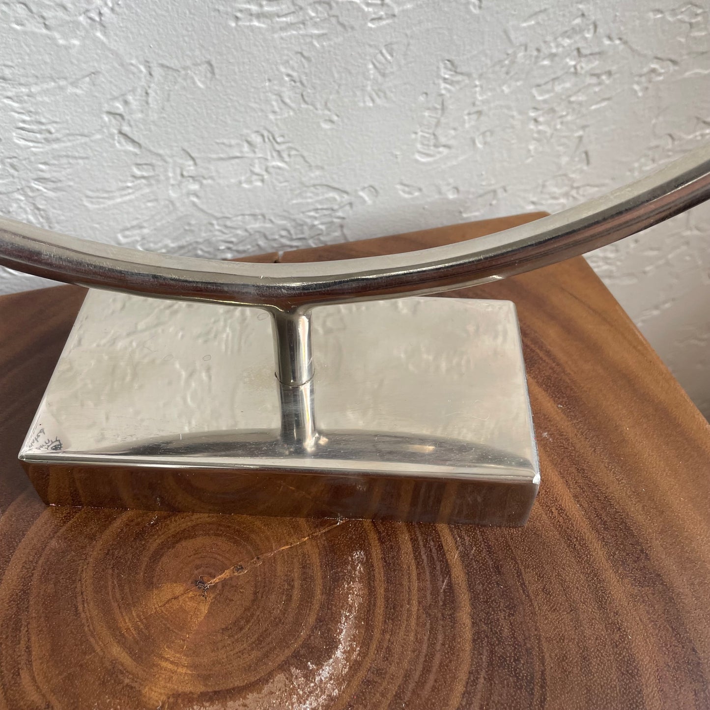 Pottery Barn Small Metal Circular Ring Sculpture