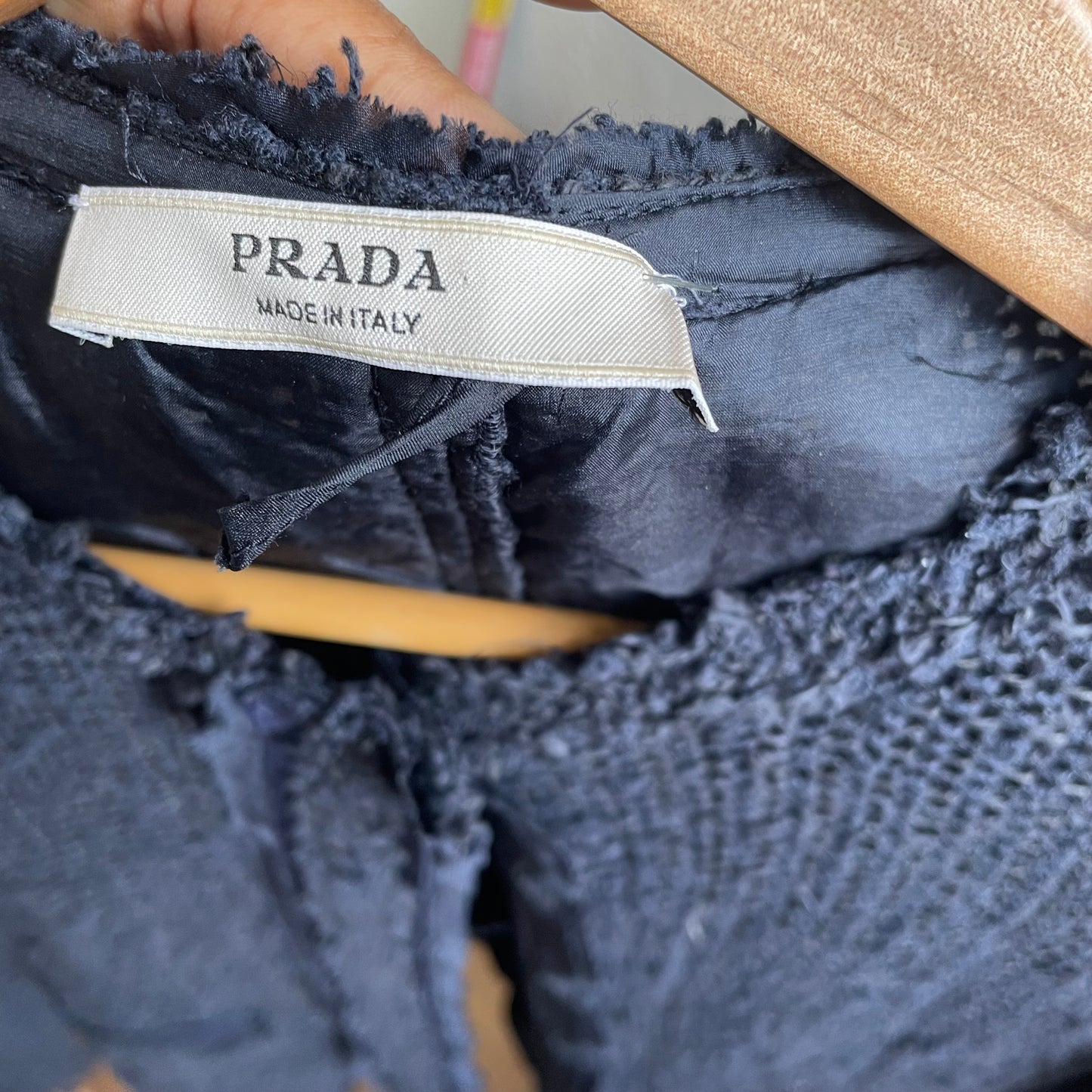 Prada Tweed Knit Blazer | Size 38/Petite medium