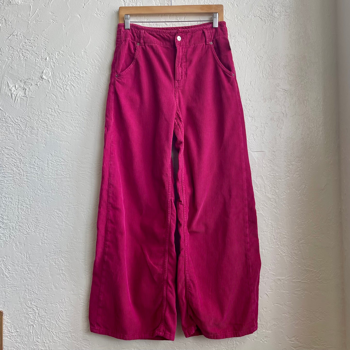 Free People Wide Leg Corduroy Pants | Size 28