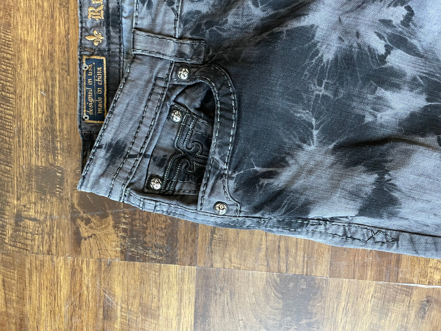 Y2K Rock Revival Tye Dye Jeans 40 x 32