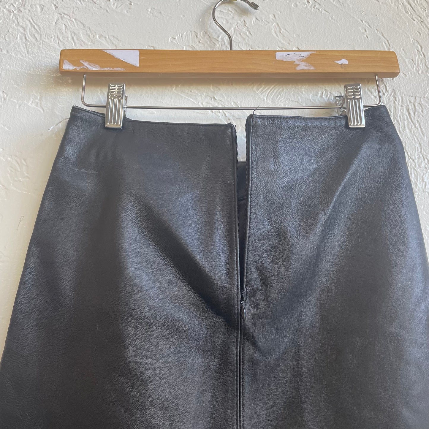 Rampage 100% Leather Mini Skirt |Size 5/Small