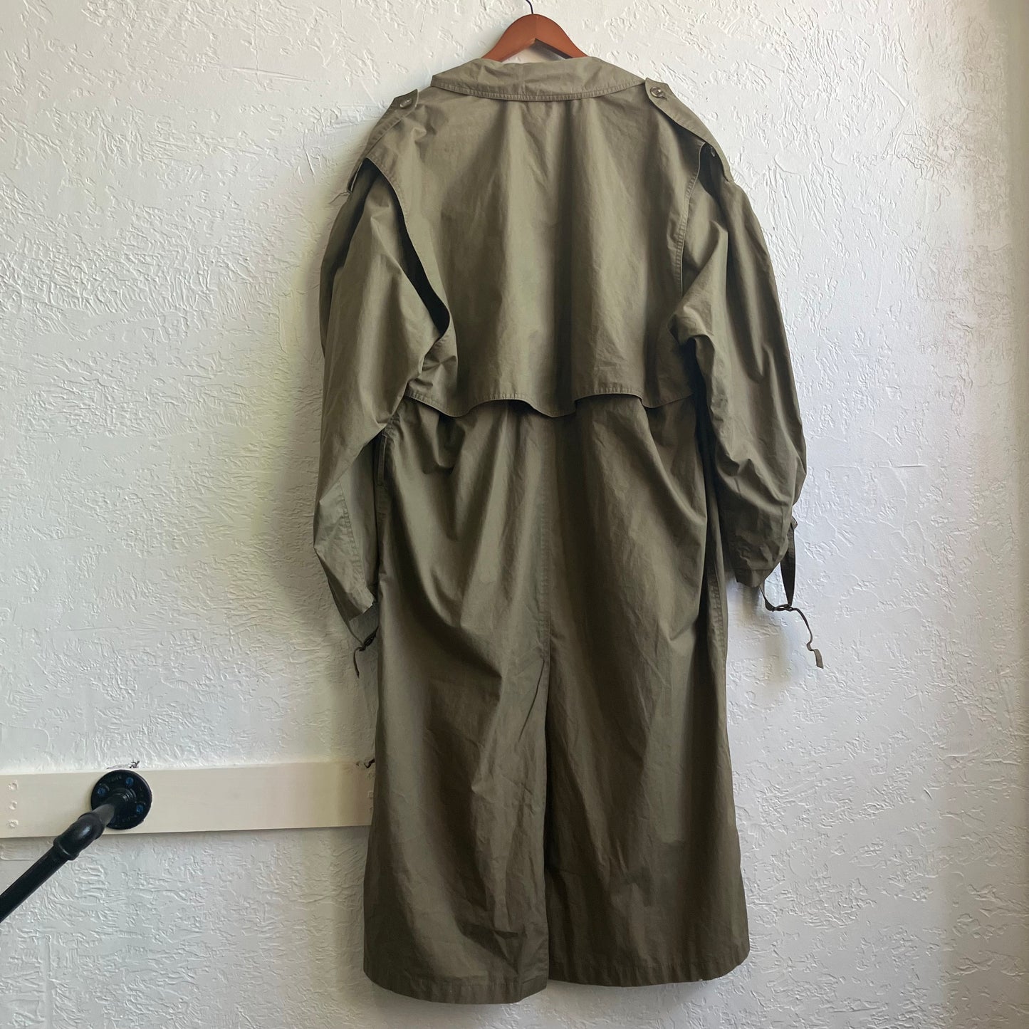 Olive Trench Coat | XL