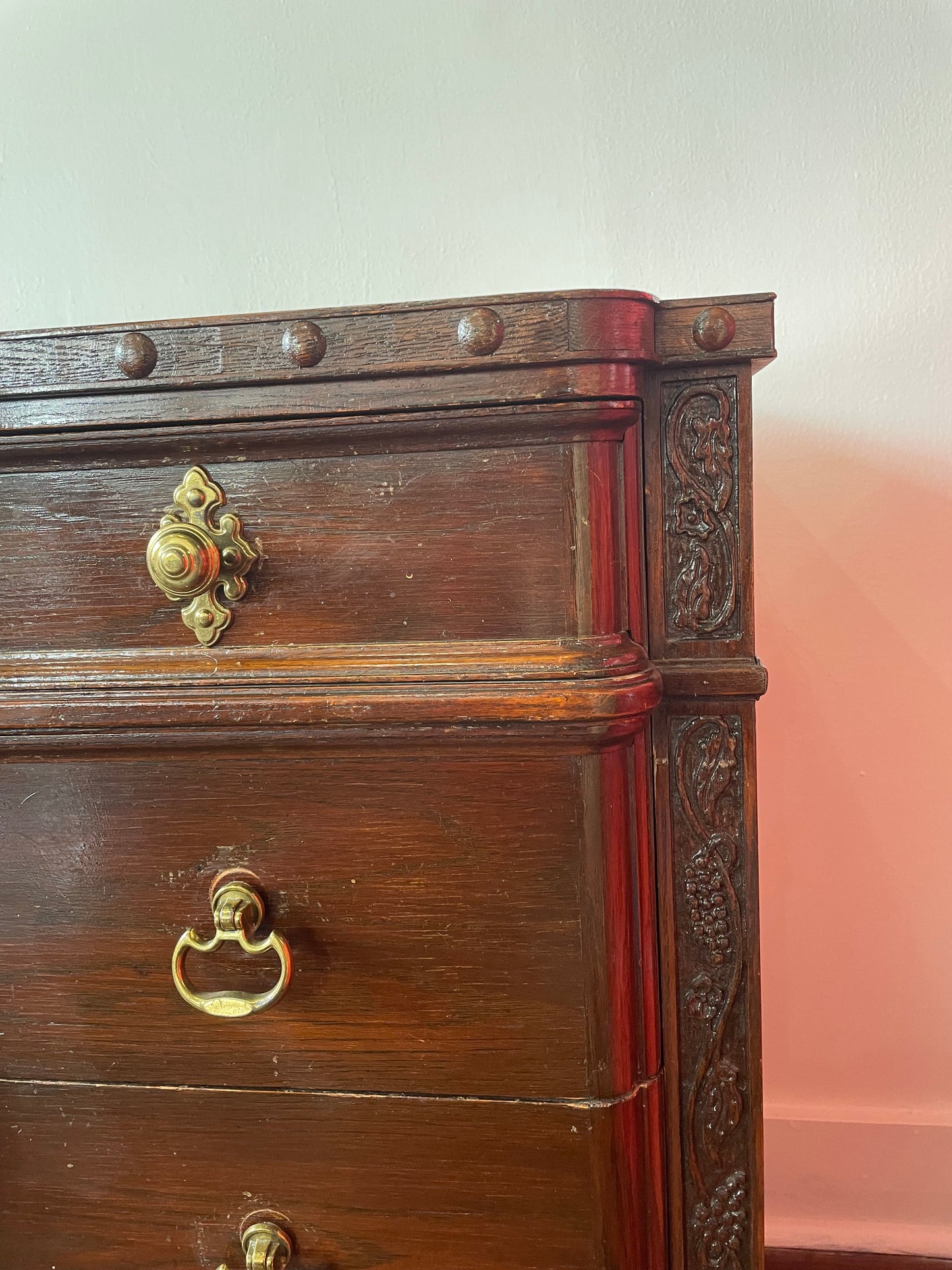 Refirbished Antique Oak Buffet