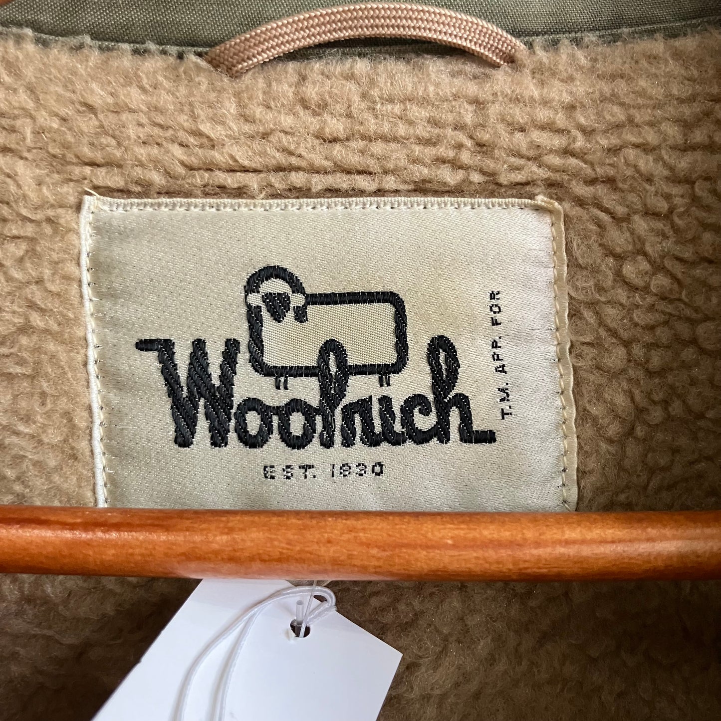 1960s Woolrich Green Plaid Sherpa Lined Jacket Large