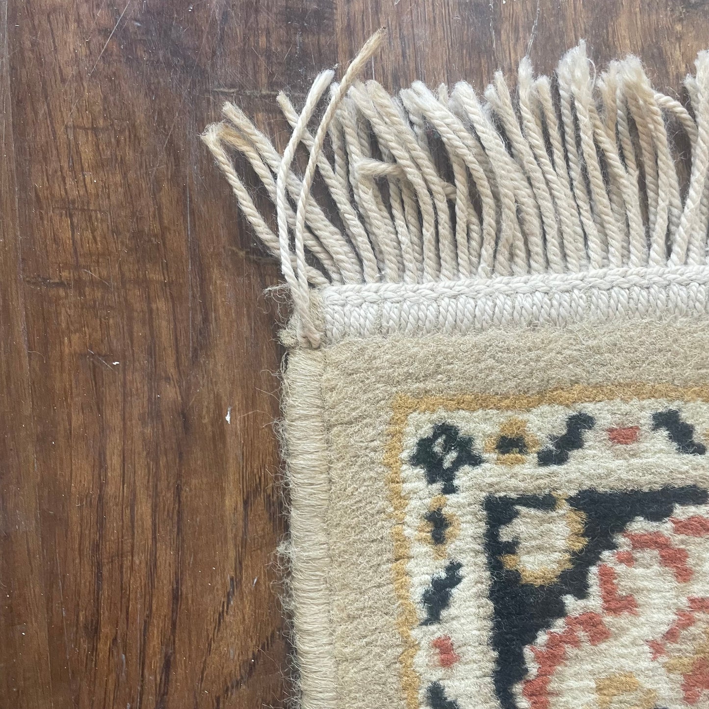 Kerman Oriental Style Tan Rug 4x6