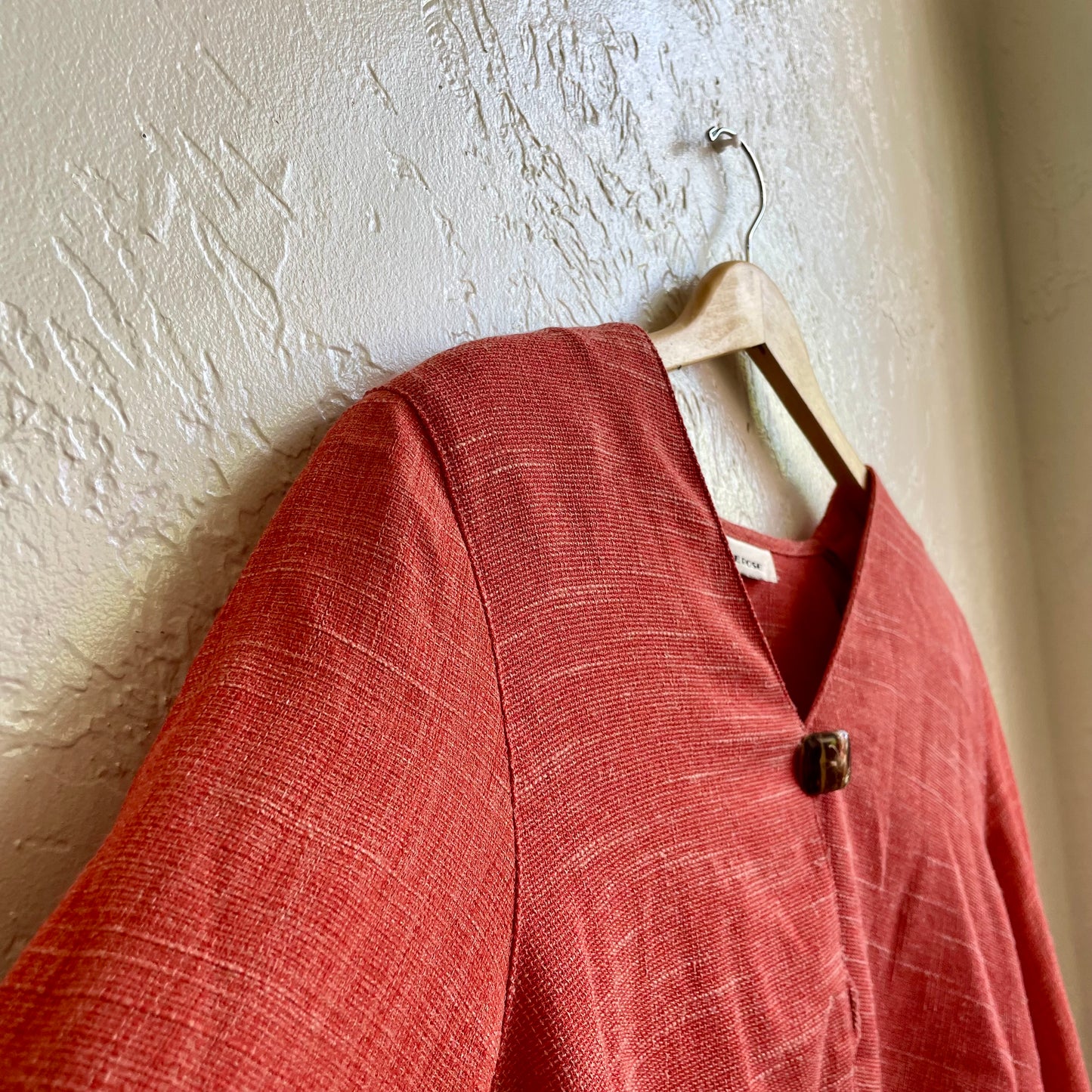 Vermillion Long Sleeve Shirt | Medium