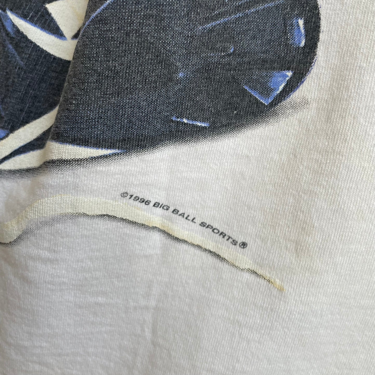 "Baseball is Life" Wraparound Single Stitch T-Shirt 1996 | Size Large
