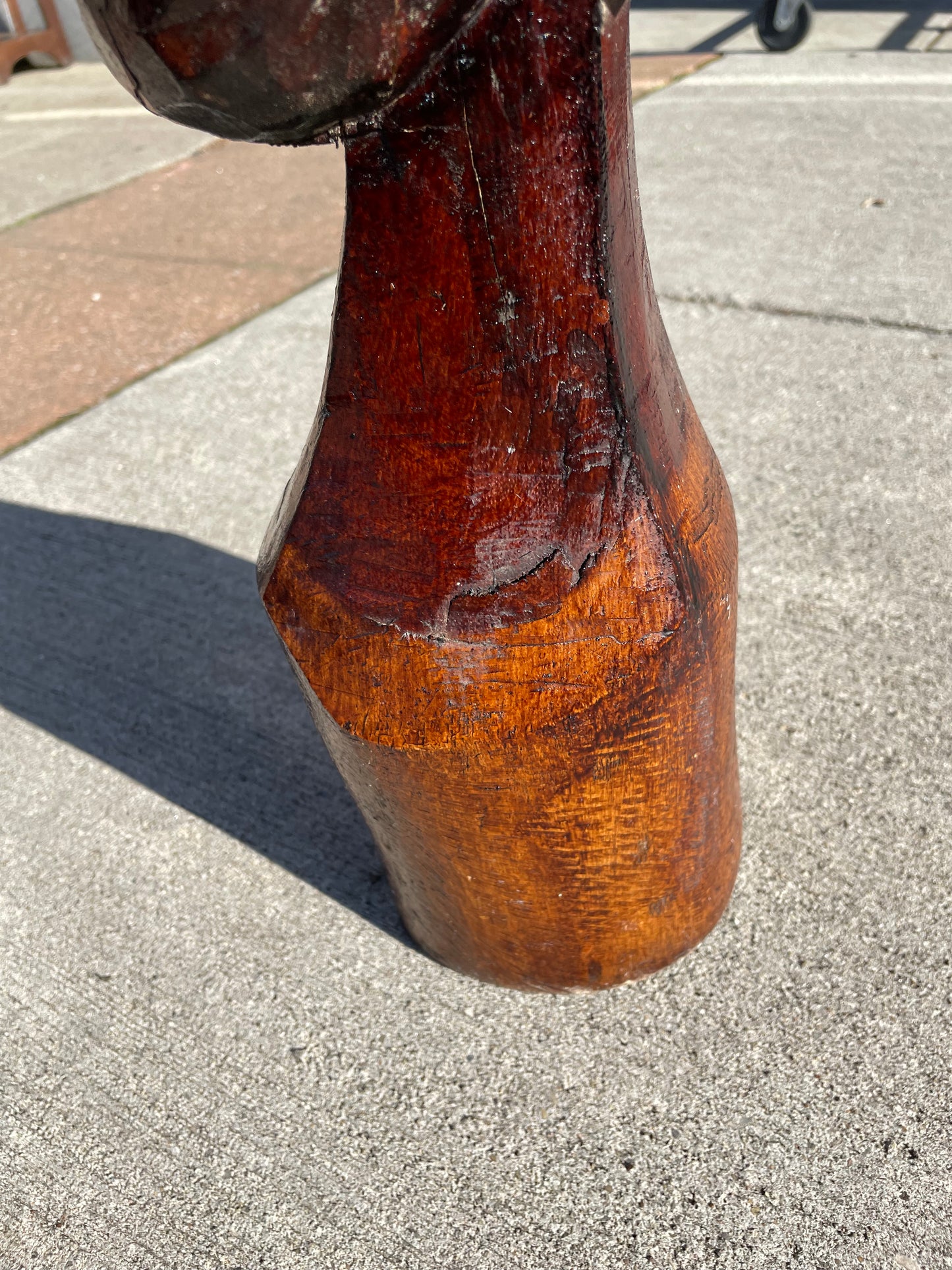 Hand Carved Jamaican Sculpture