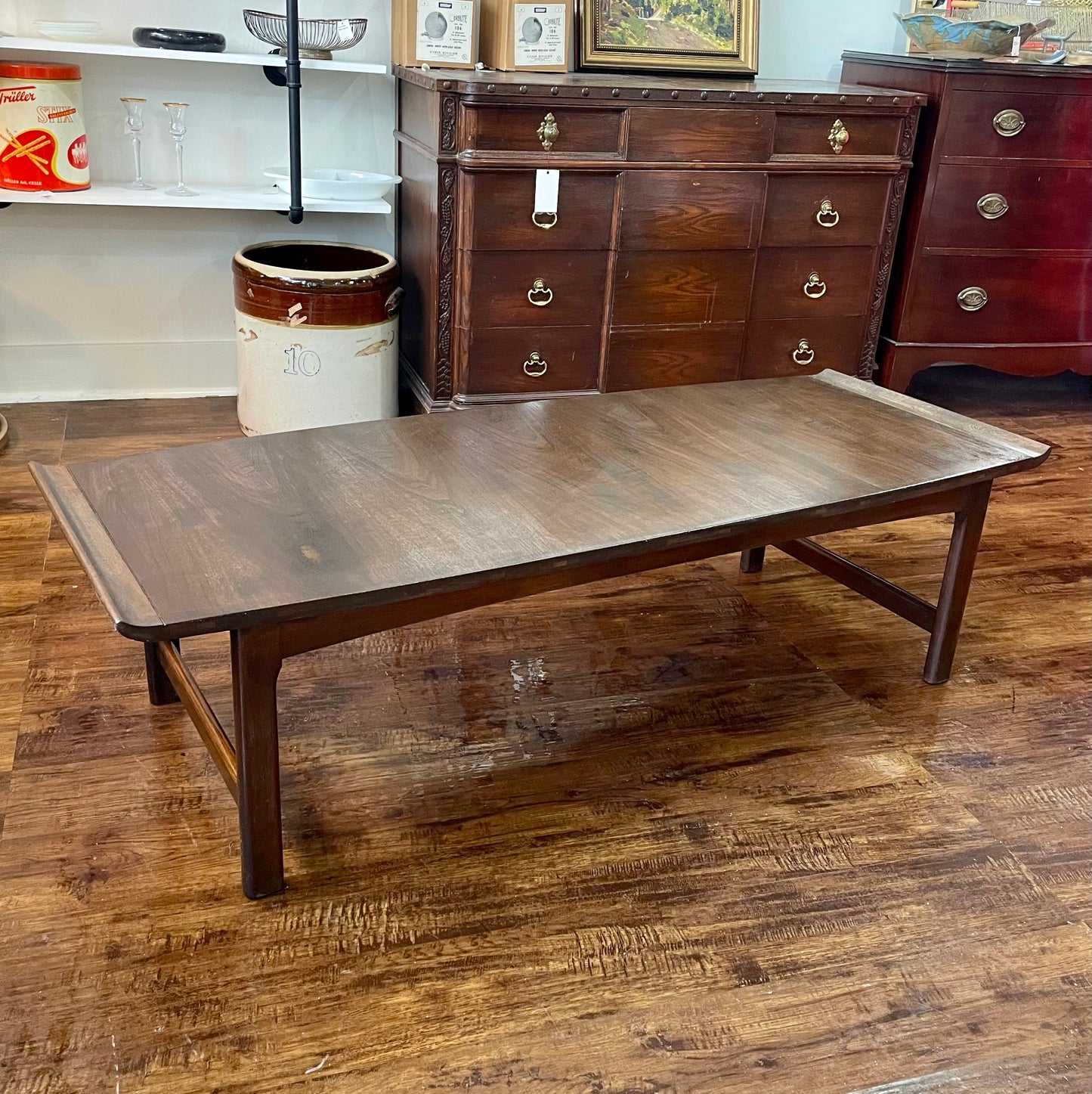 Lane Mid Century Surfboard Coffee Cocktail Table