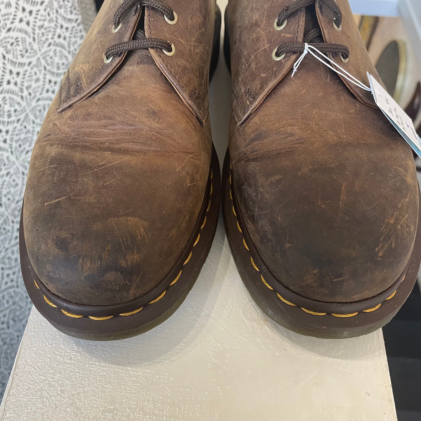 Dr. Marten 1461 Crazy Horse Leather Oxfords | Men Size 9