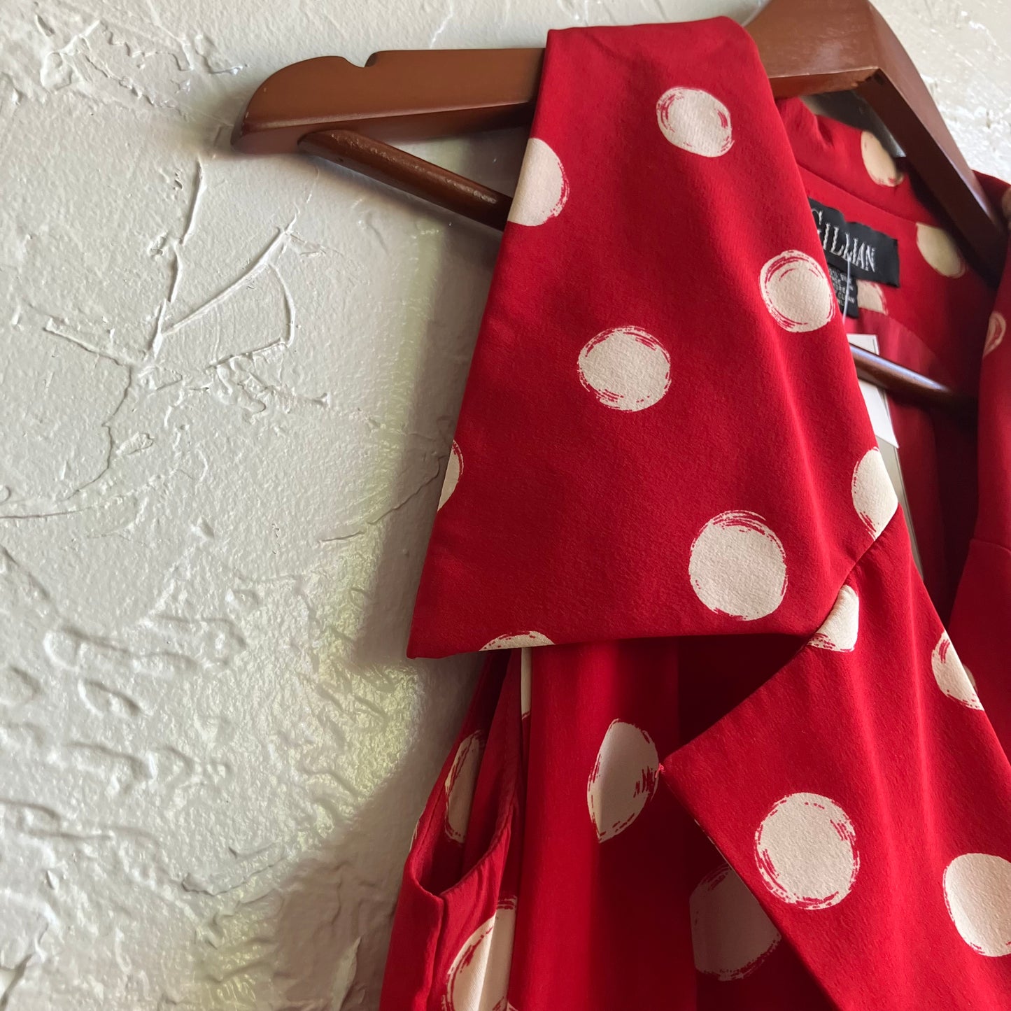Red Design Maxi Dress | Medium