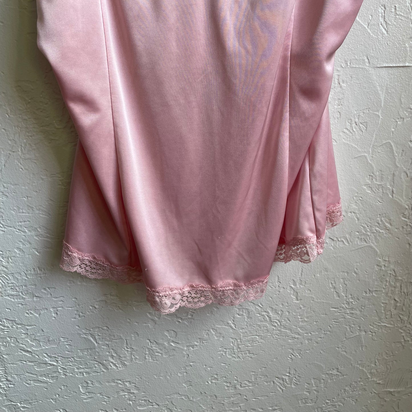 Baby Pink Sequenced Lace Top| Large
