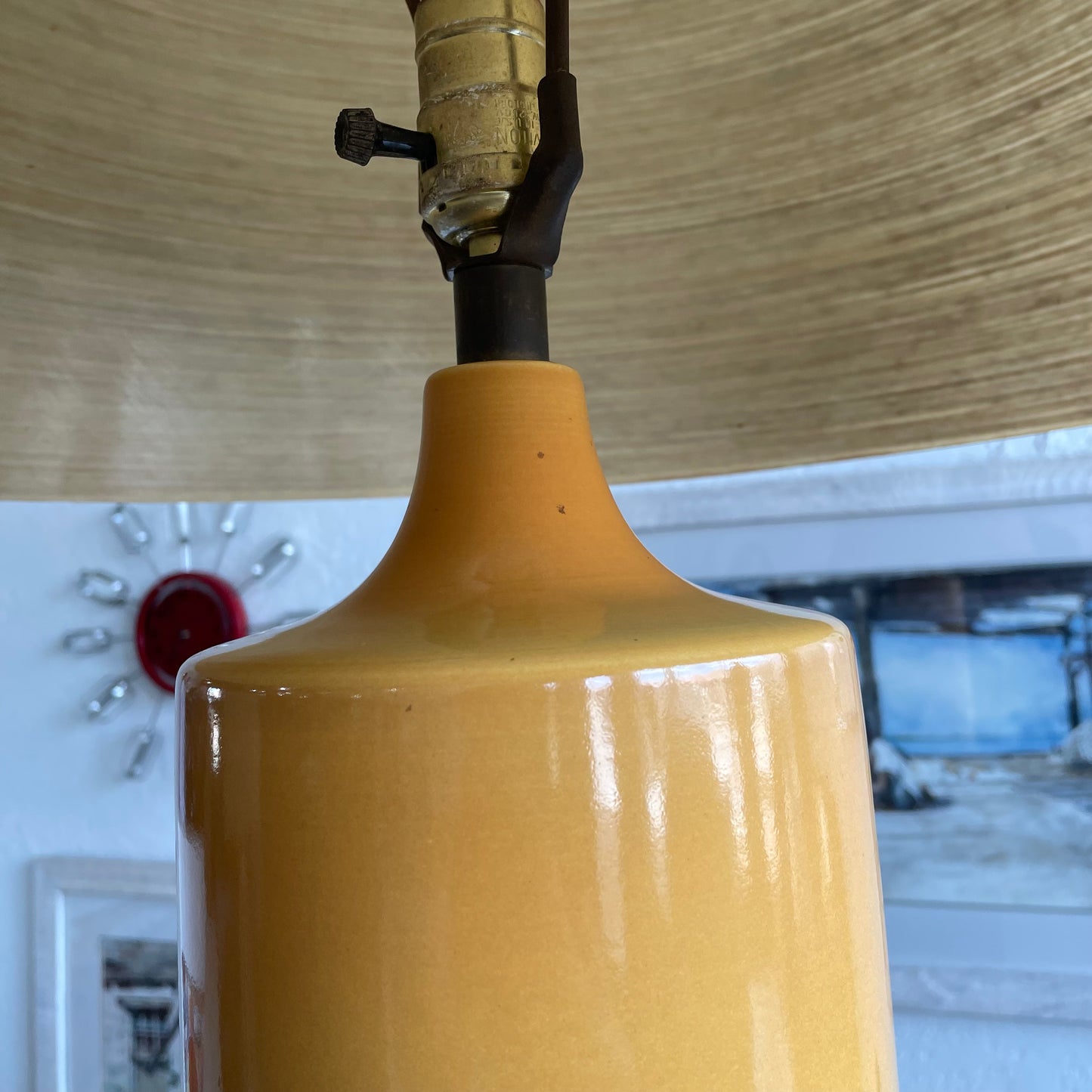 Mid-Century Lotte & Gunnar Bostund Ceramic Lamp