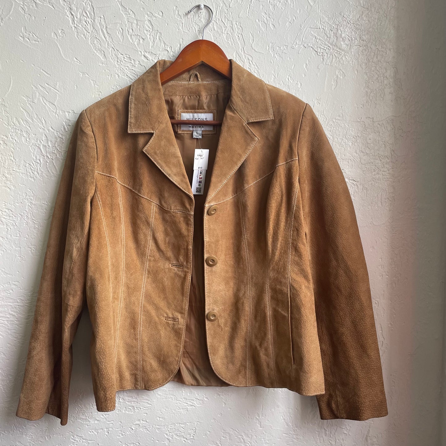 Wilson’s Leather Y2K Suede Leather Jacket | Large