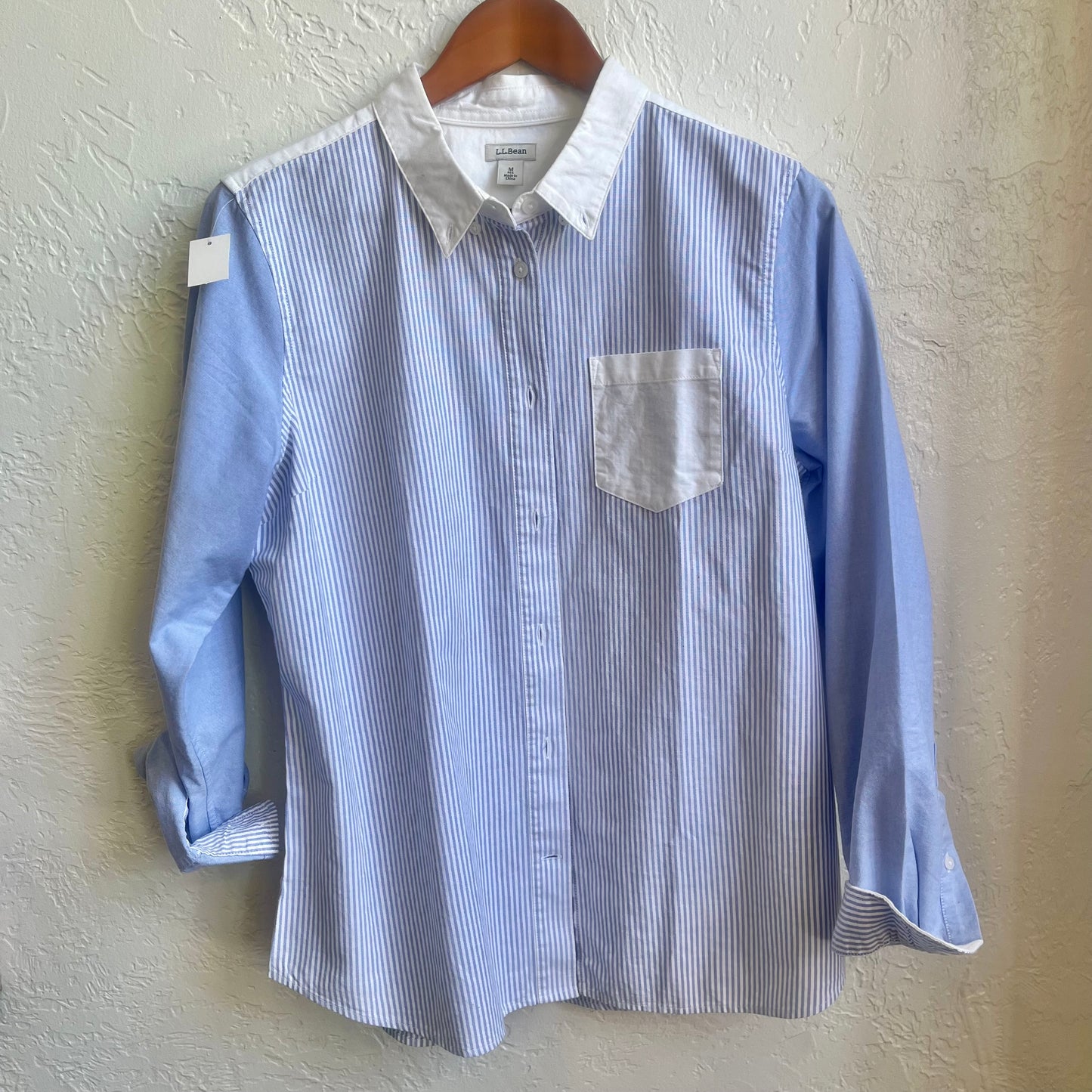 Blue Button Down L.L. Bean Shirt | Medium