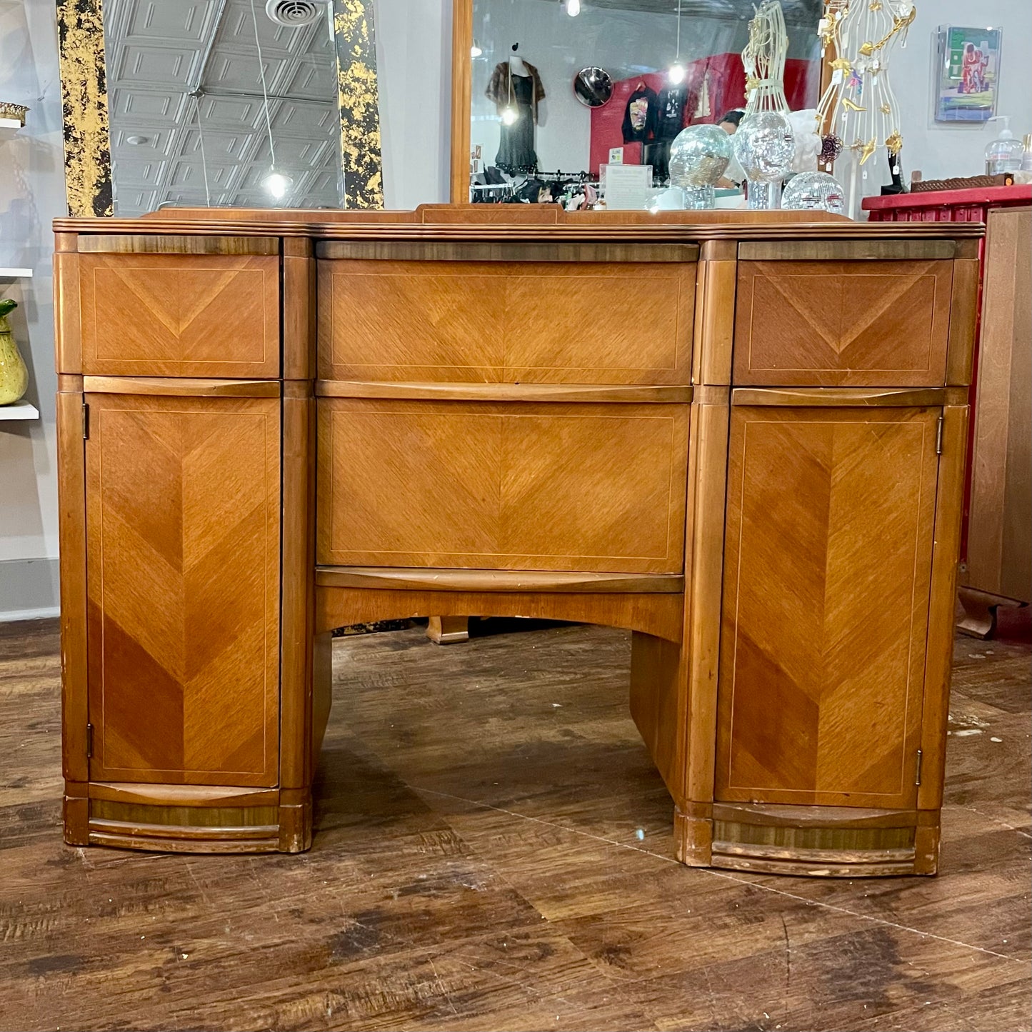 Art Deco Waterfall Desk 1940’s