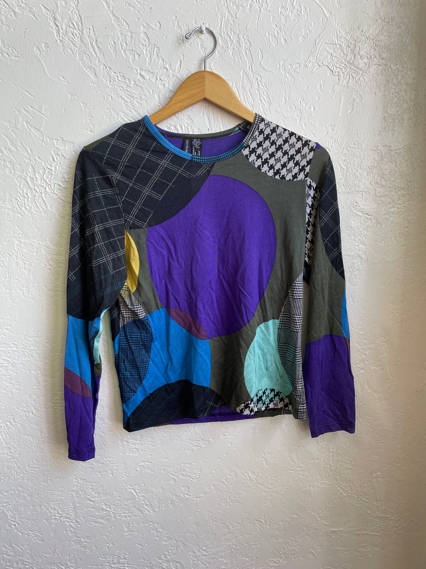 Multicolored Silk Shirt | Medium