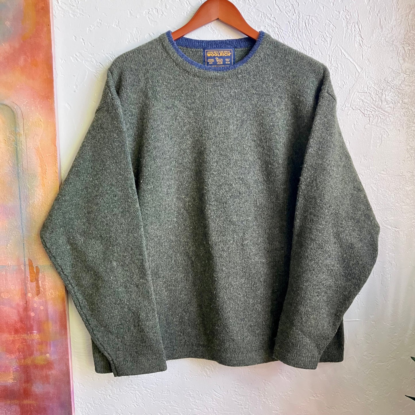 Vintage Woolrich Cozy Sweater Men’s Large