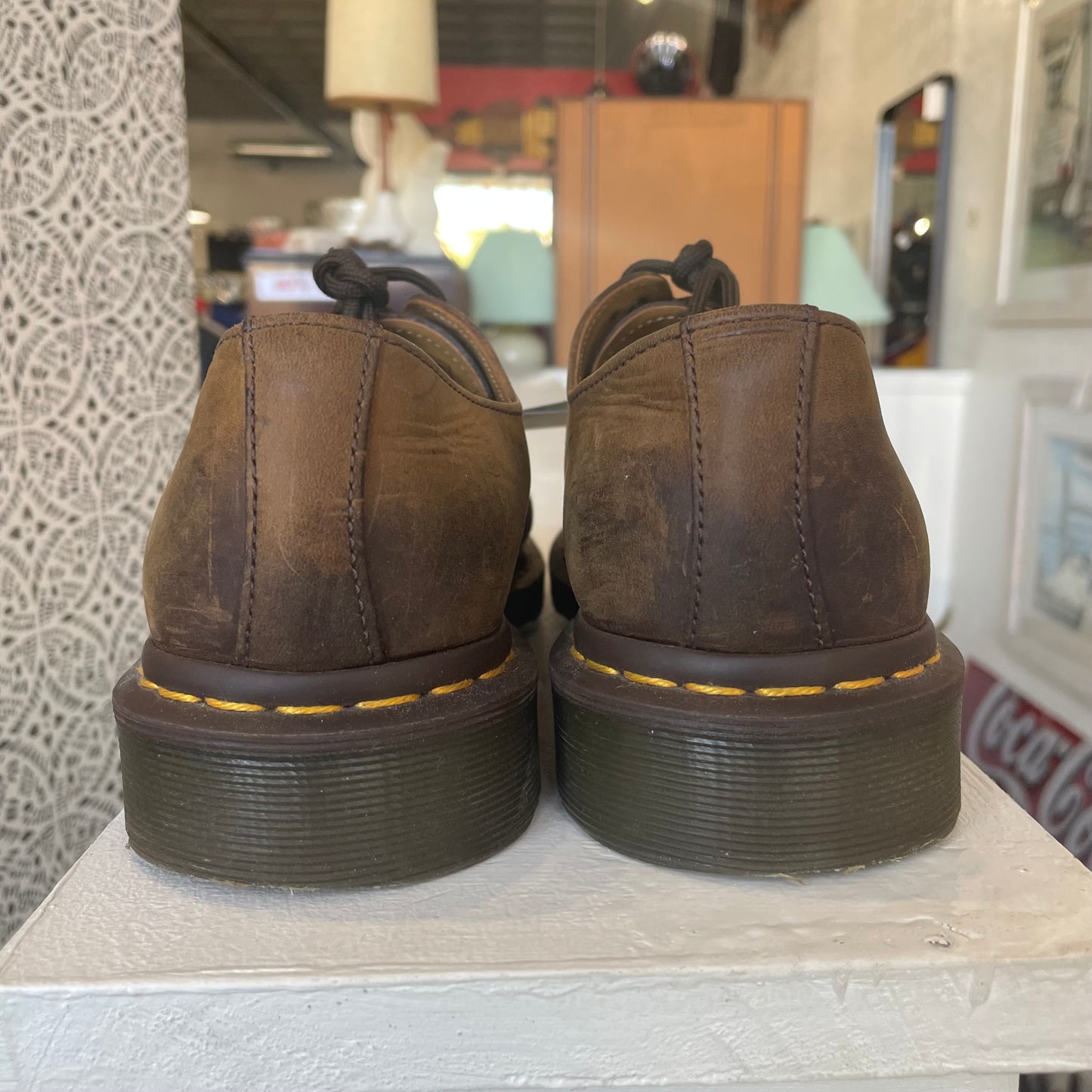 Dr. Marten 1461 Crazy Horse Leather Oxfords | Men Size 9