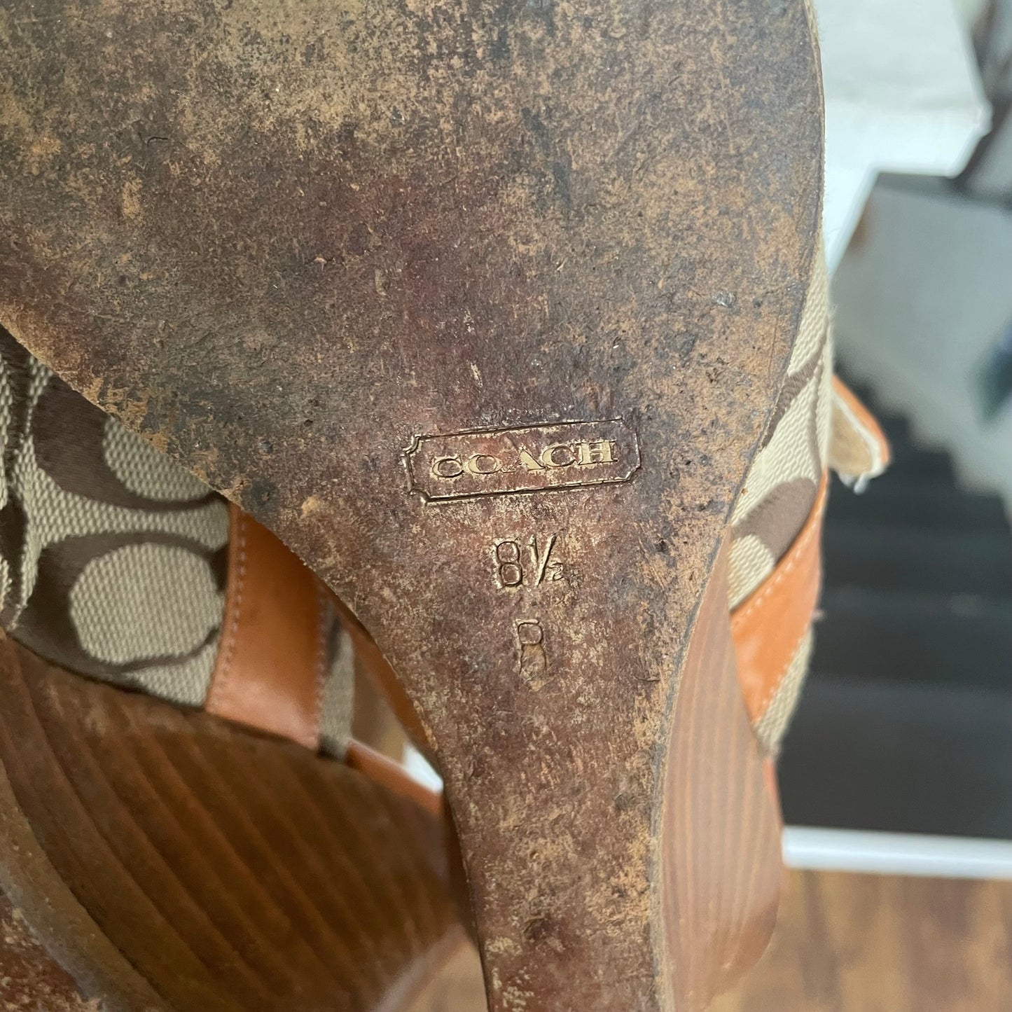 Coach Logo Mule Clogs Y2K | Sizs 8.5