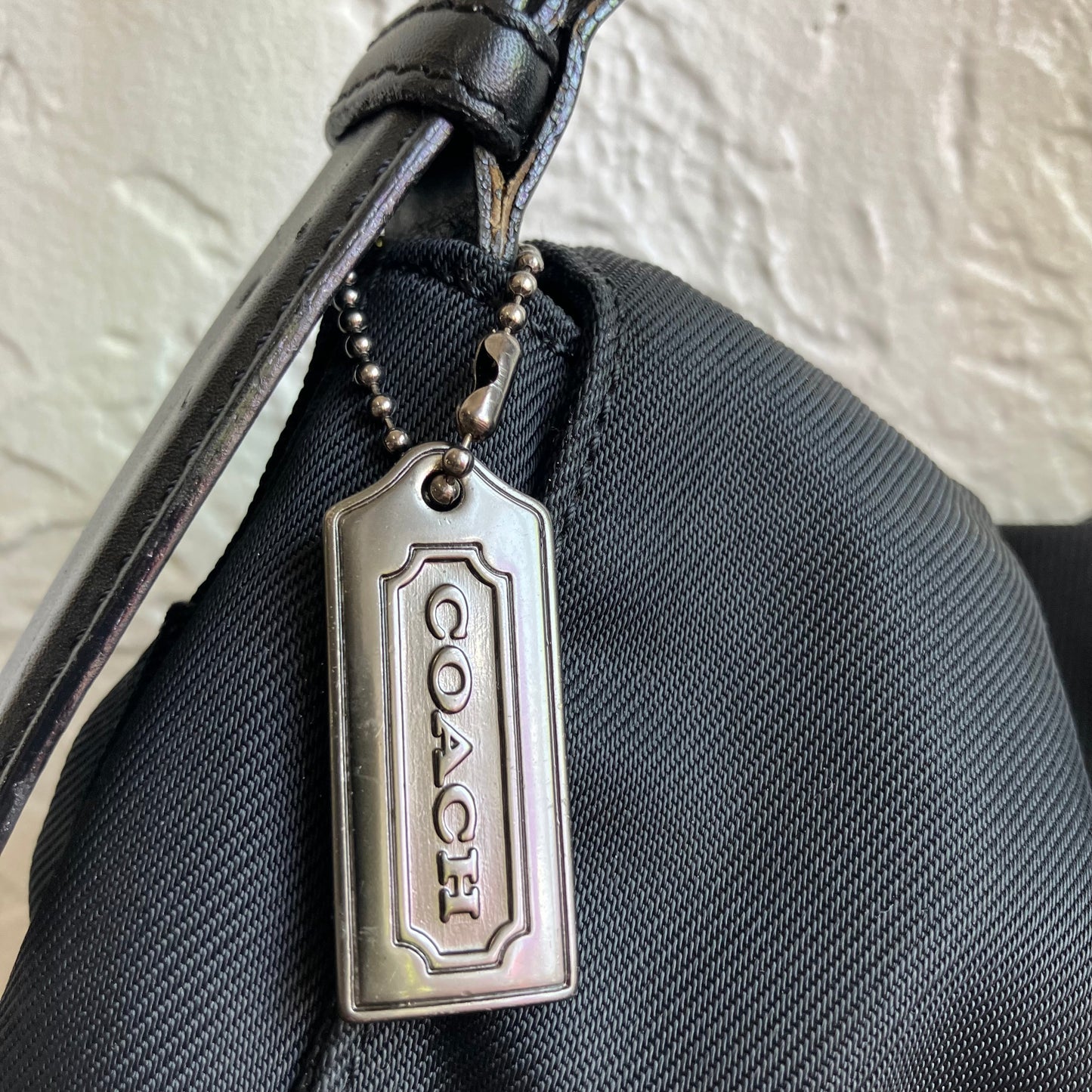 Coach Y2K Nylon Shoulder Bag