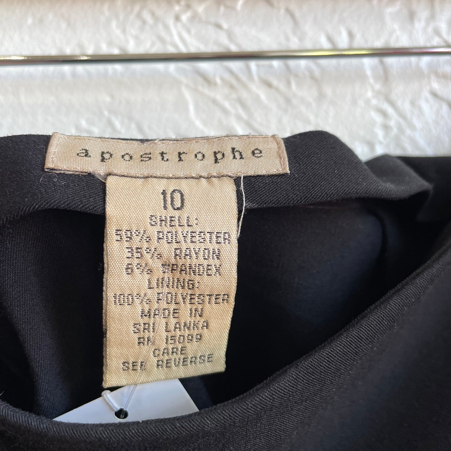 Apostrophe Black Eye Lit Seude Mini Skirt With Silver Holes | Medium