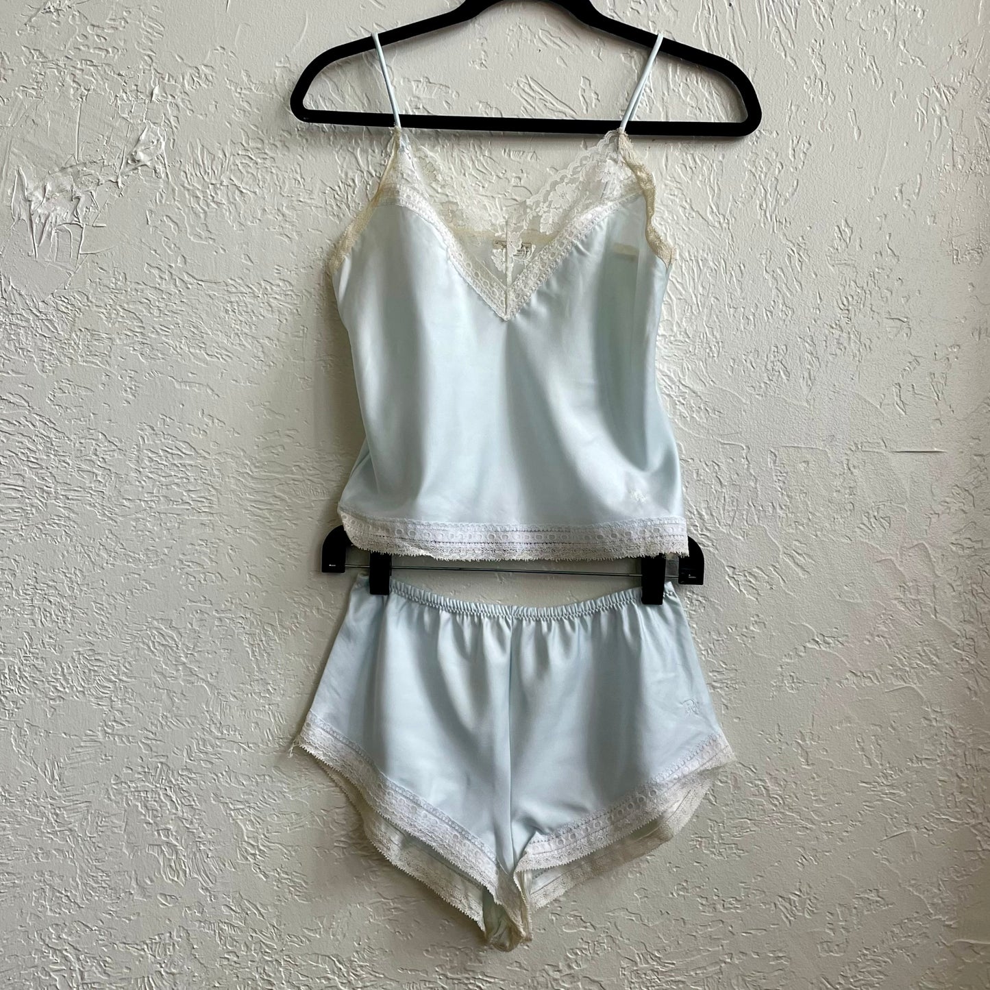 Christian Dior Satin & Lace Camisole Set | Size 4