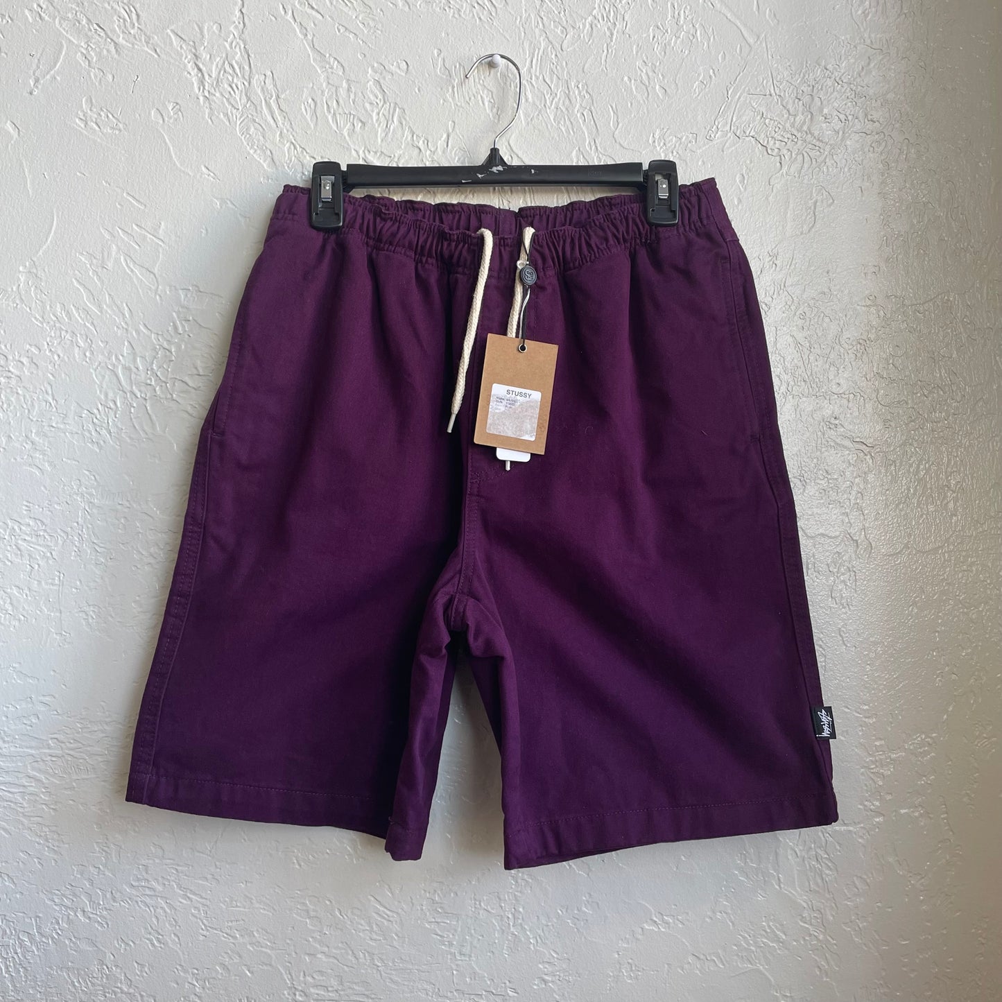 STUSSY Brushel Beach Shorts Plum NWT | Size Small