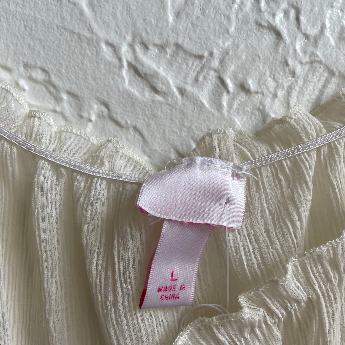 Sheer Y2K Off Shoulder Princess Top | Large