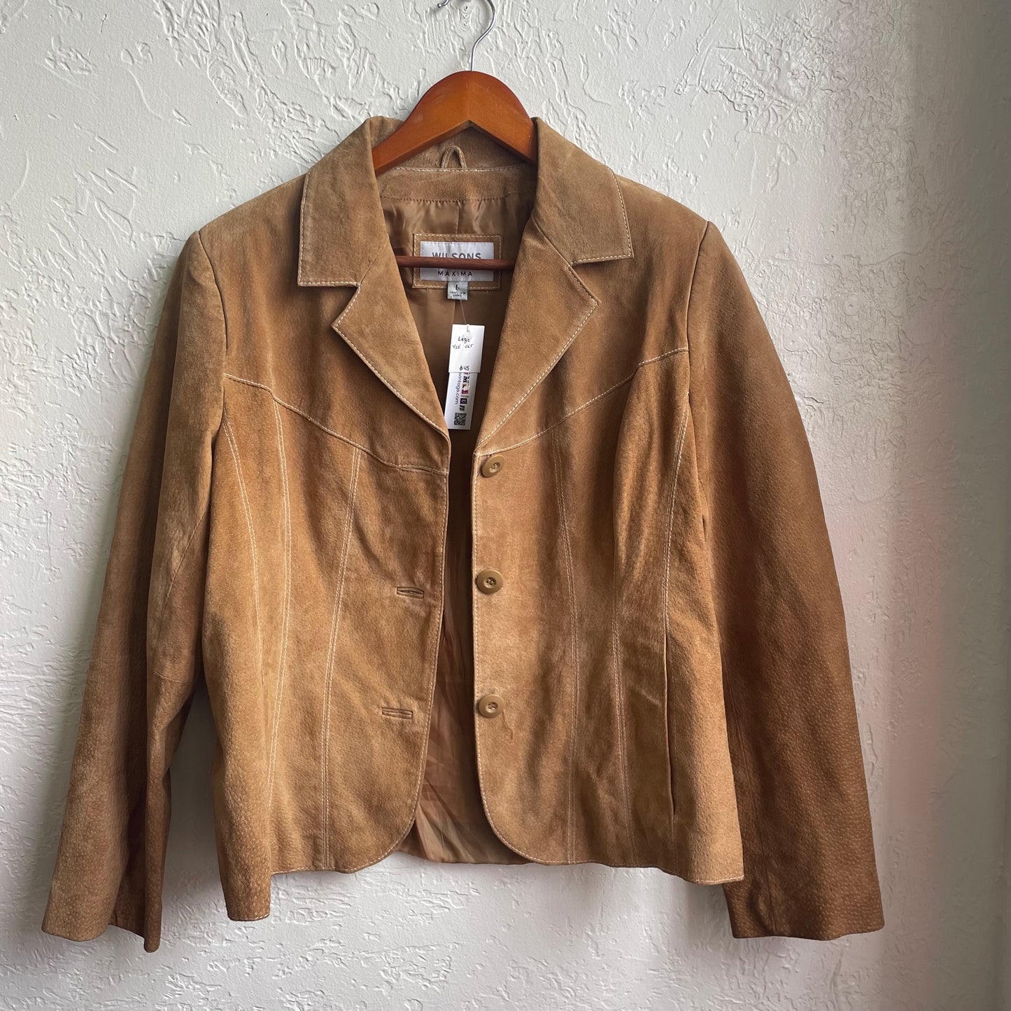 Wilson’s Leather Y2K Suede Leather Jacket | Large