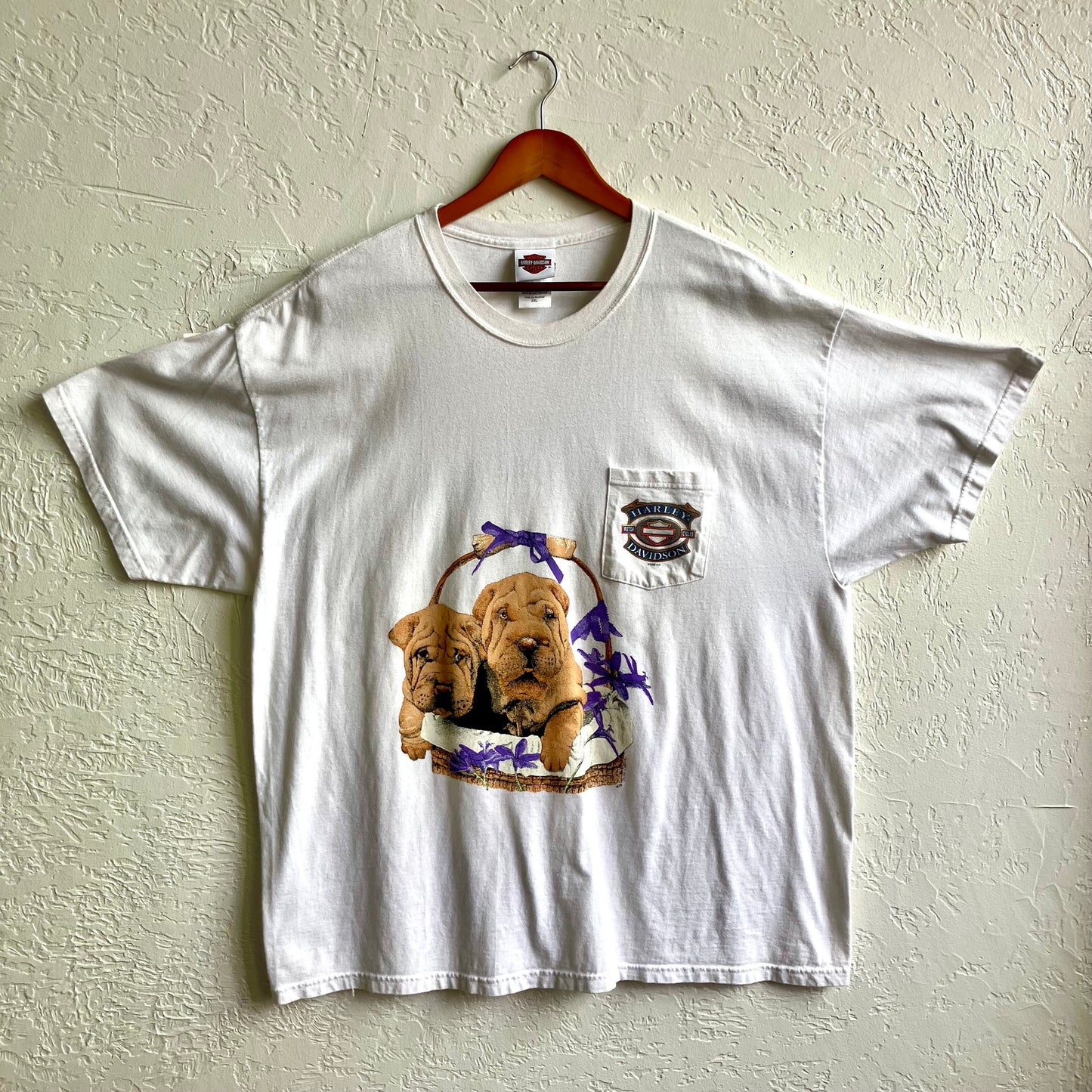 Vintage White Harley Davidson Shirt | XXL