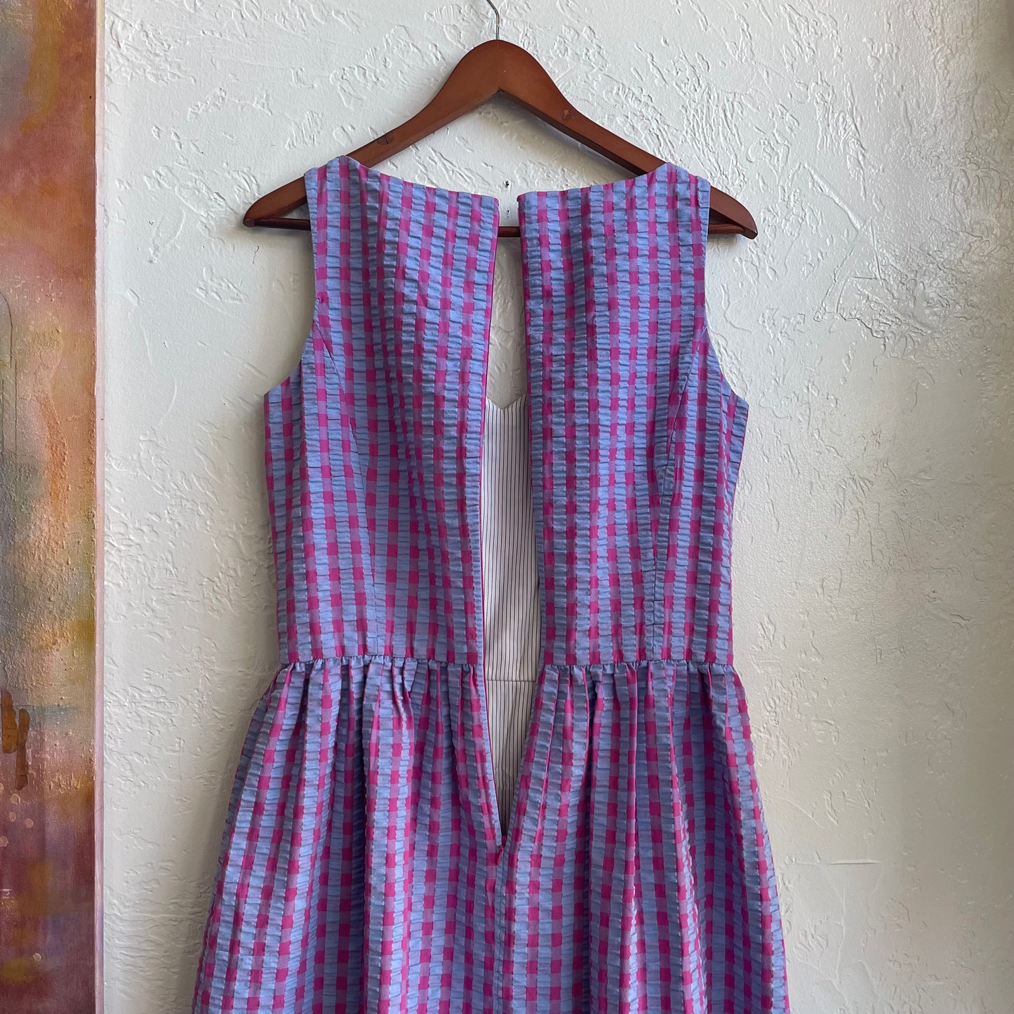 Brooks Brothers Seersucker Sun Dress | 6/Medium
