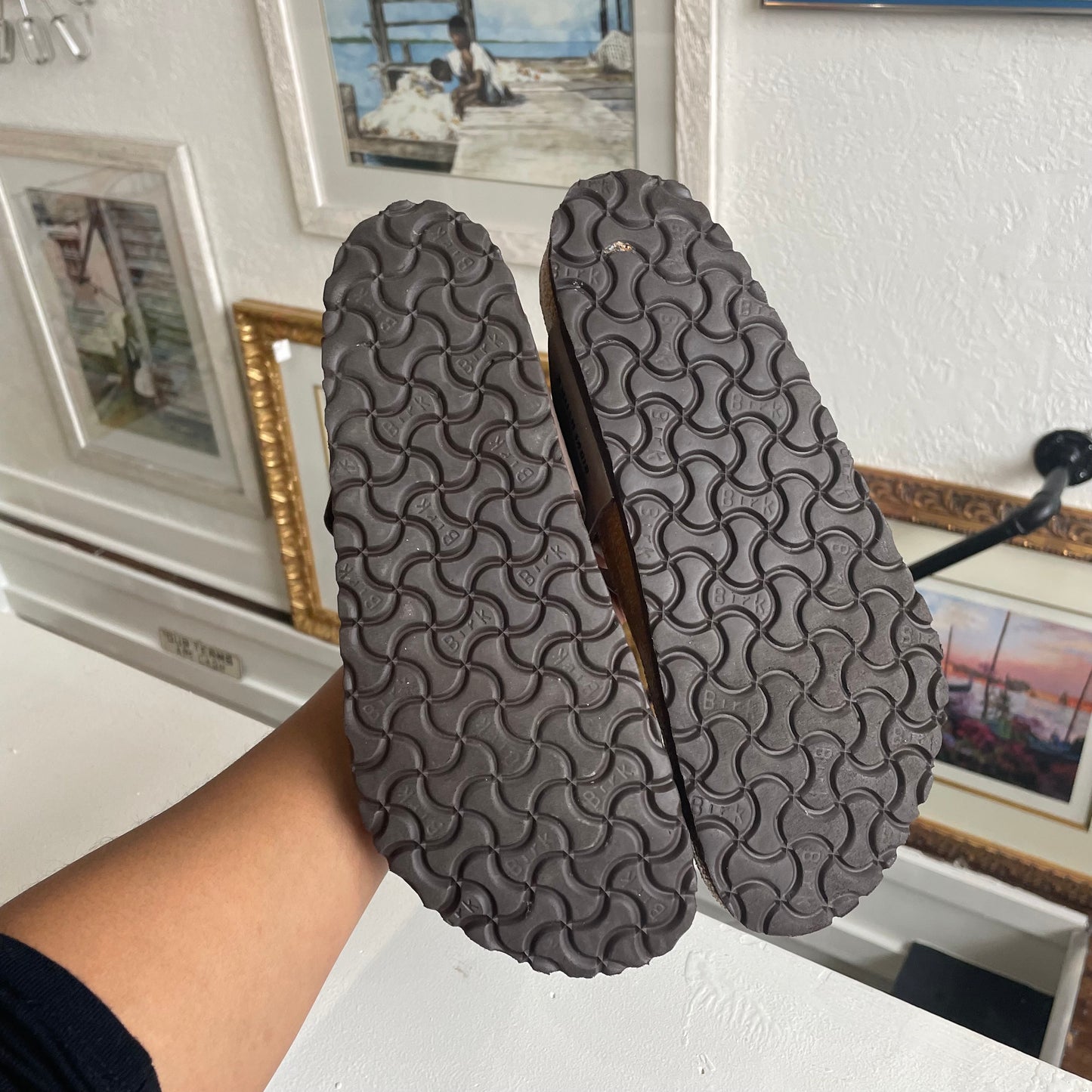 Birkenstock Gizeh Birkibuc Thong Sandals | Size 11/42
