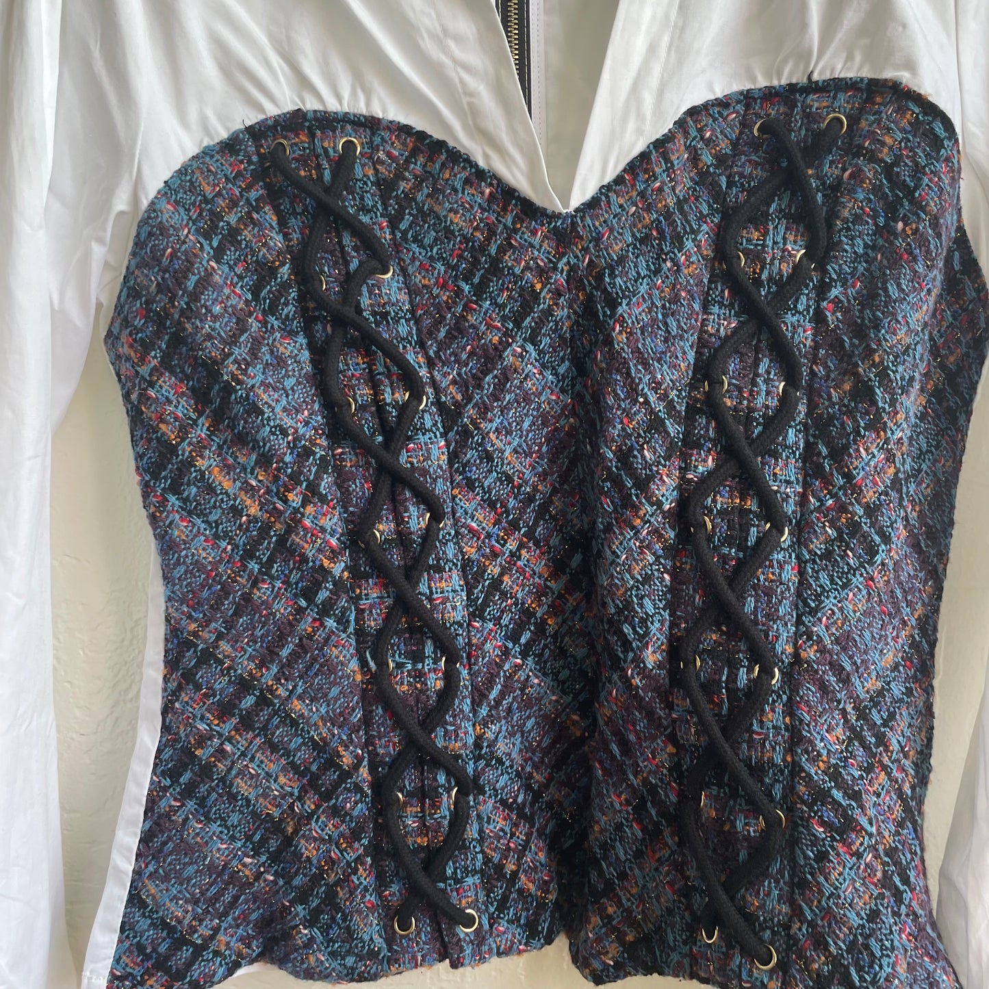 Galaxy Colored Corset Jacket |Large