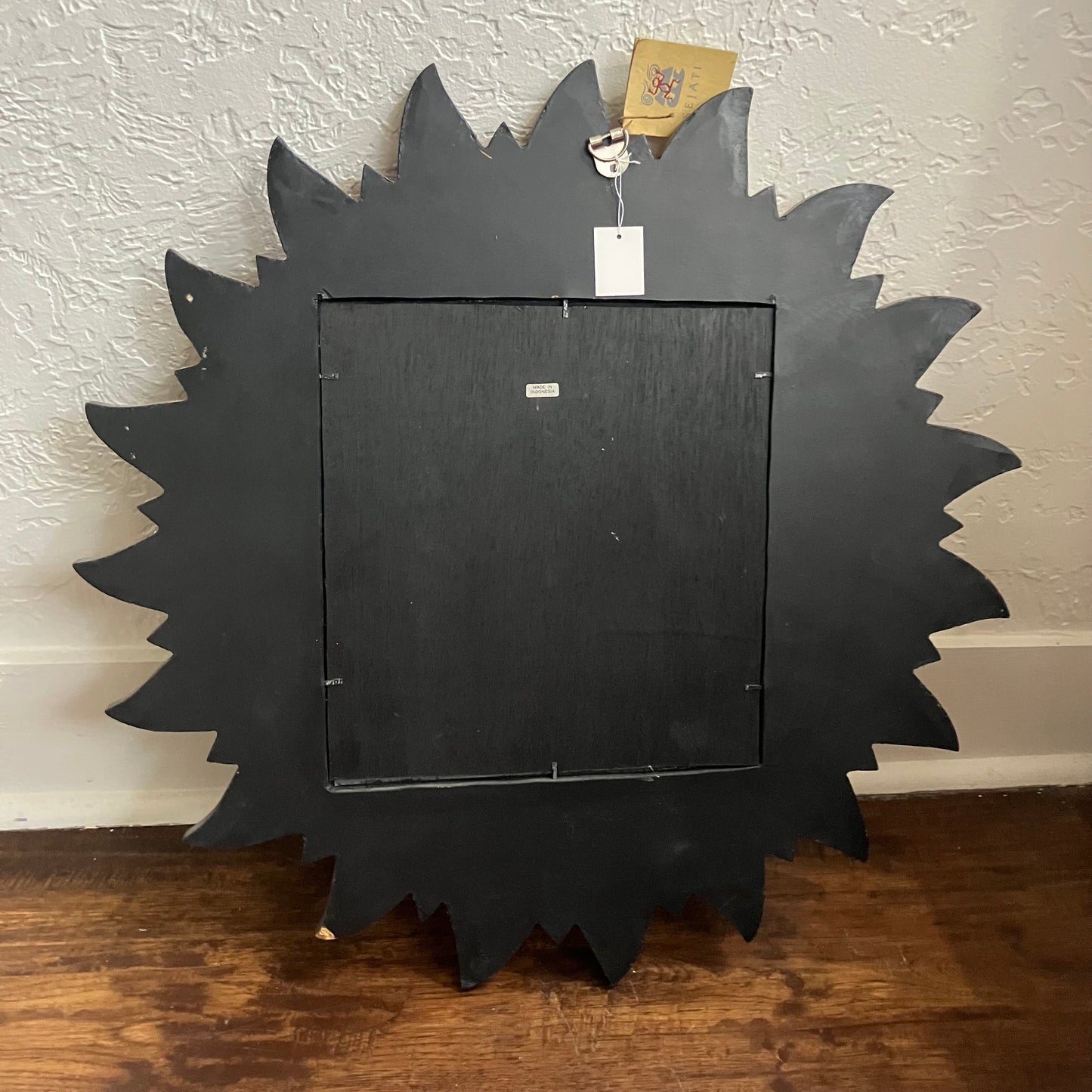 Sun & Moon Wooden Mirror